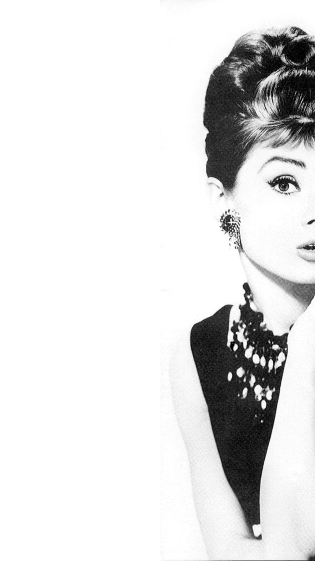 Free Audrey Hepburn iPhone 6 Plus Wallpapers