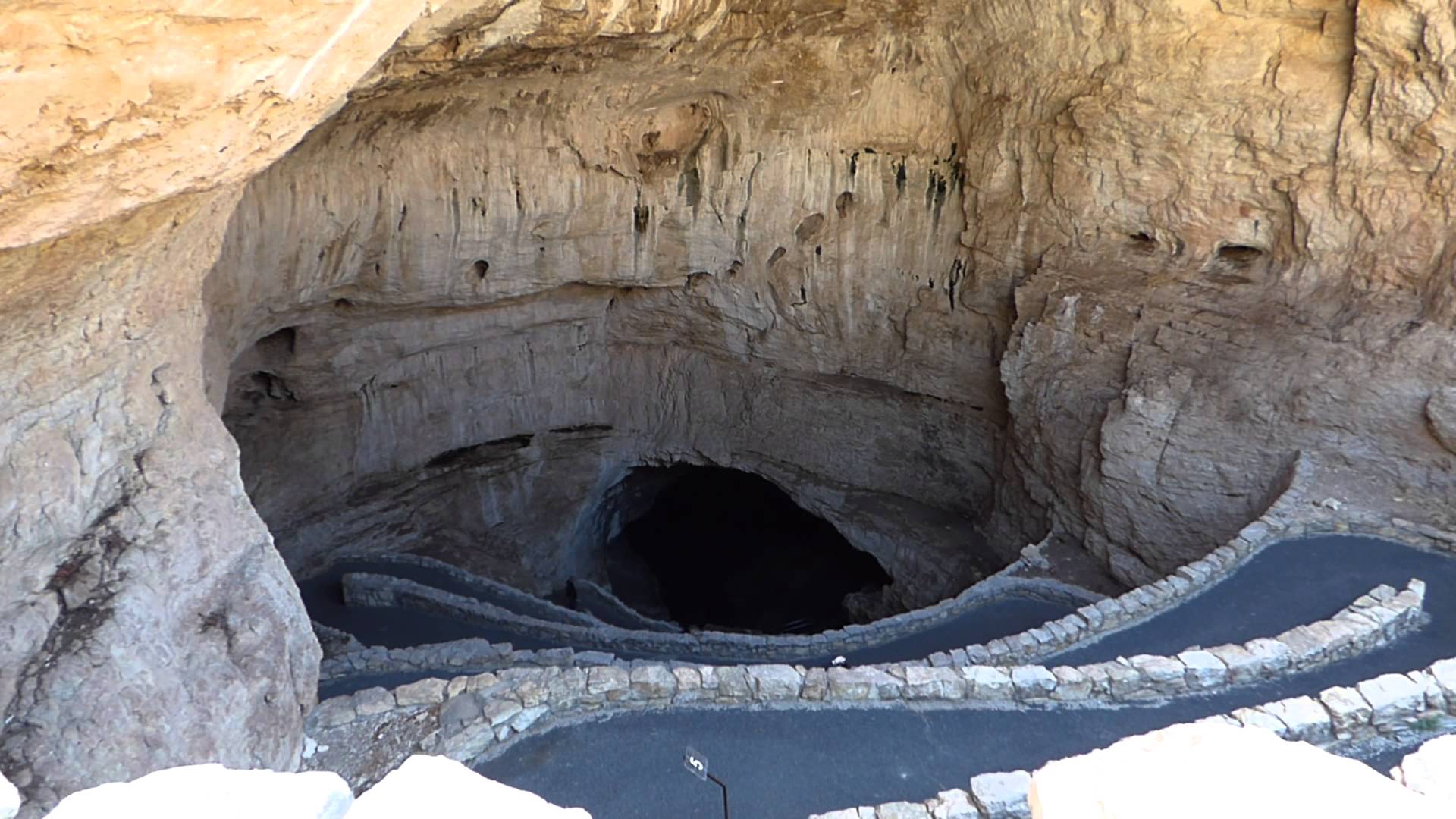 Carlsbad Caverns Natural Entrance March 24, 2015