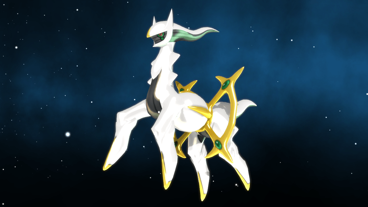 MMD Arceus by MMDSatoshi