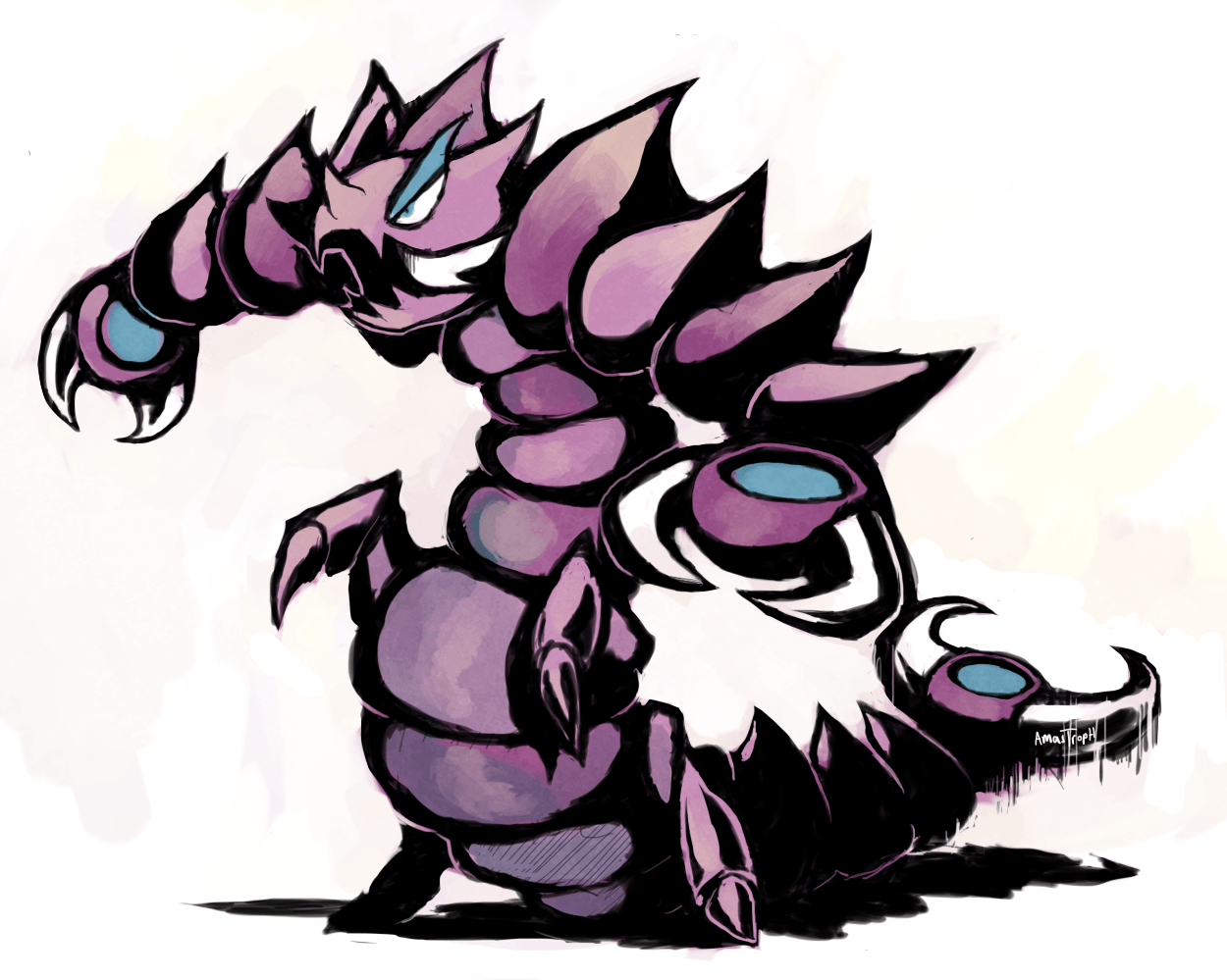 Pokedex XY challenge: Drapion by Amastroph