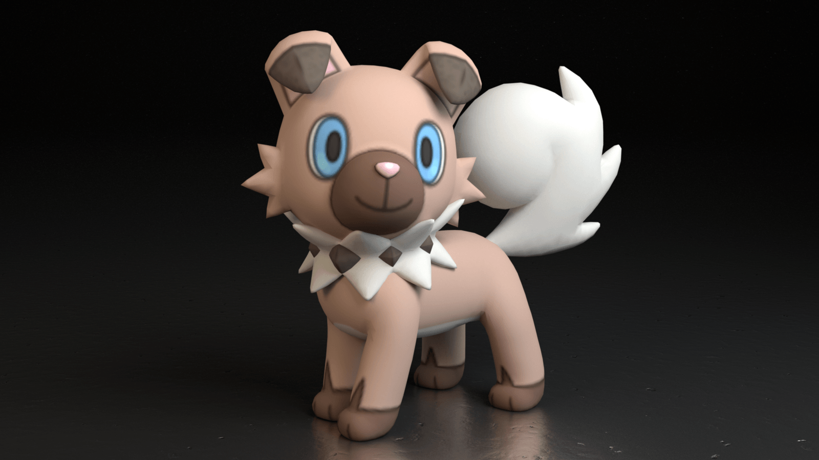 744. Rockruff by TheAdorableOshawott