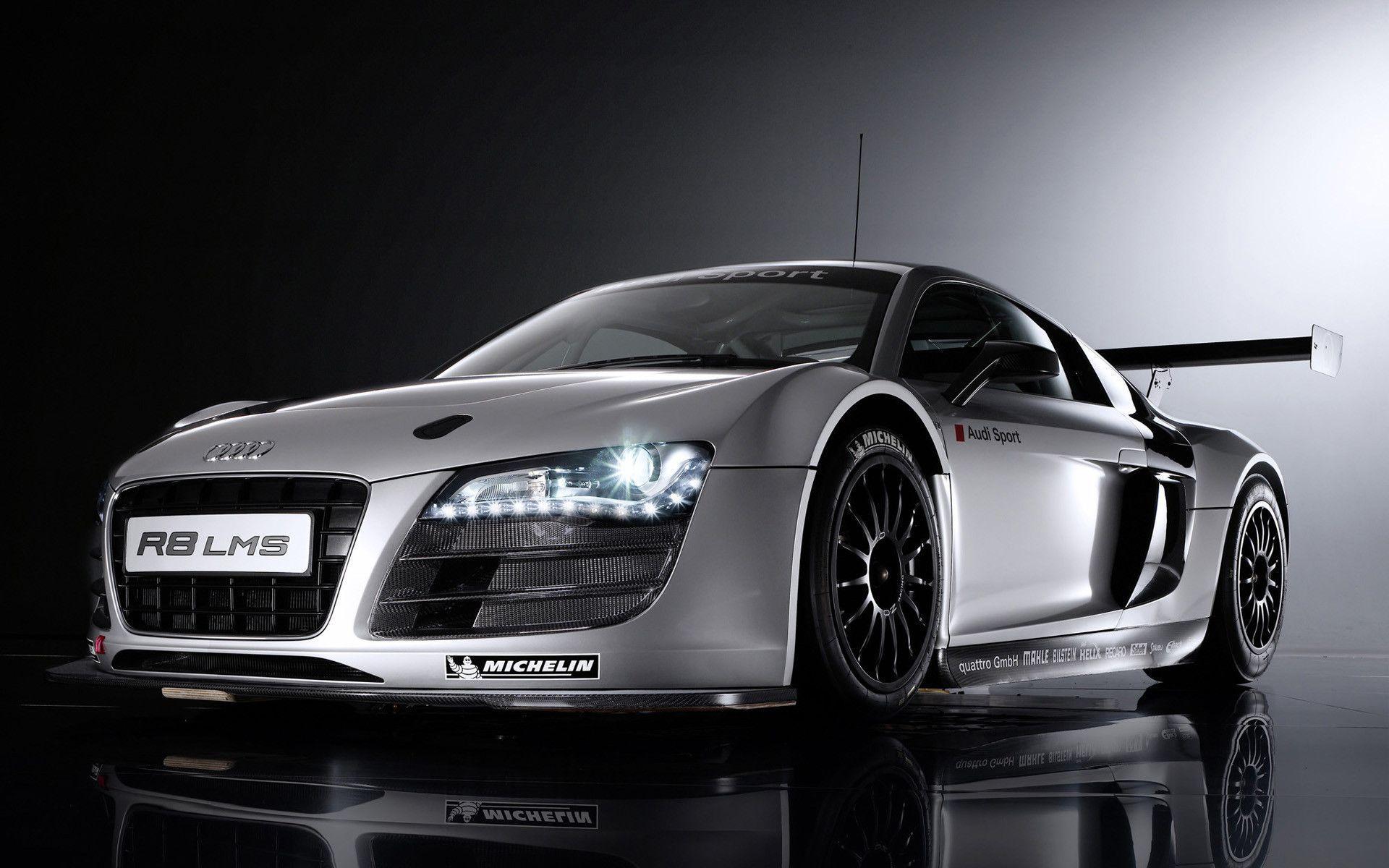 Audi R8 LMS Front View Backgrounds 8329 Wallpapers WallscreenHD