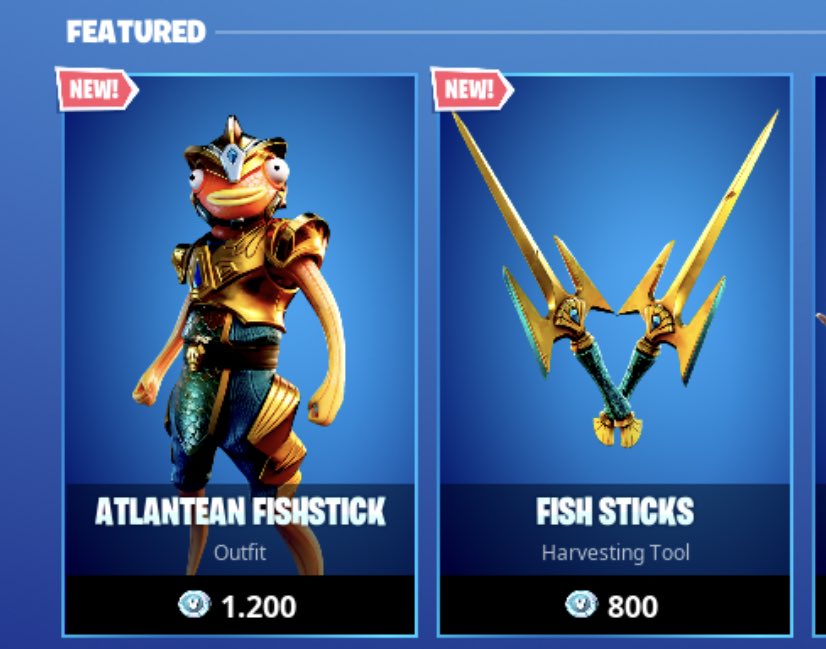 Atlantean Fishstick Fortnite wallpapers