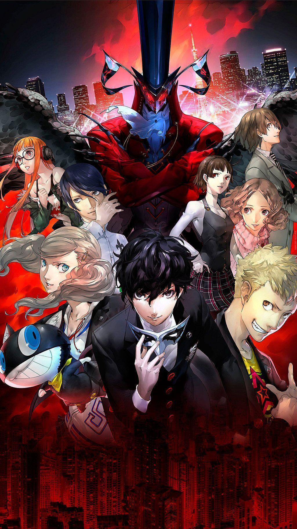 Persona 5 wallpapers for smartphone by De