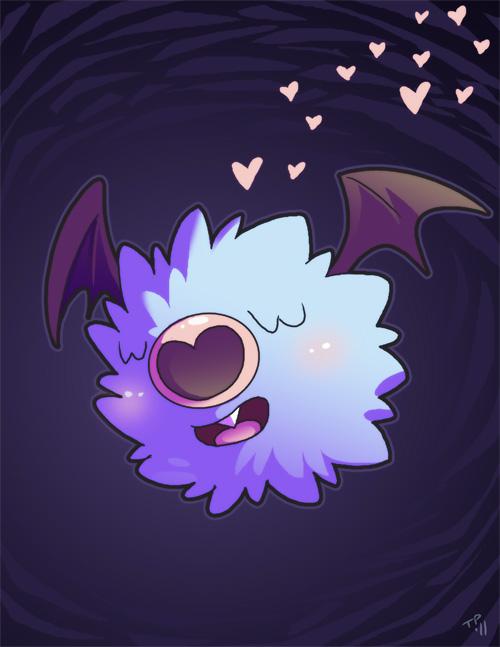 Woobat by jiggly …