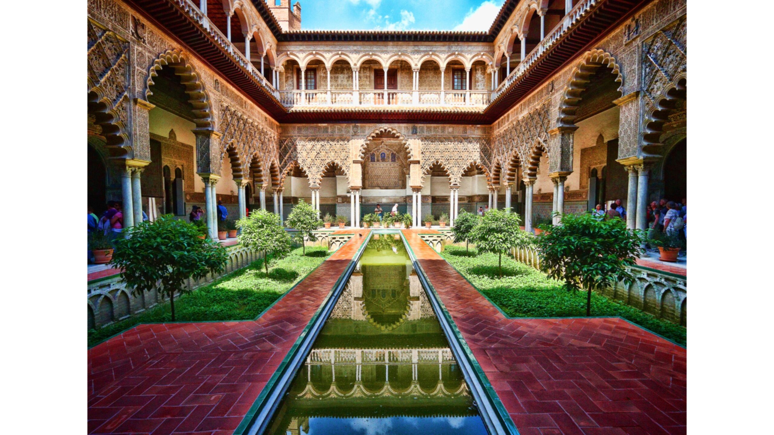 Alcazar of Seville Spain 4K Wallpapers