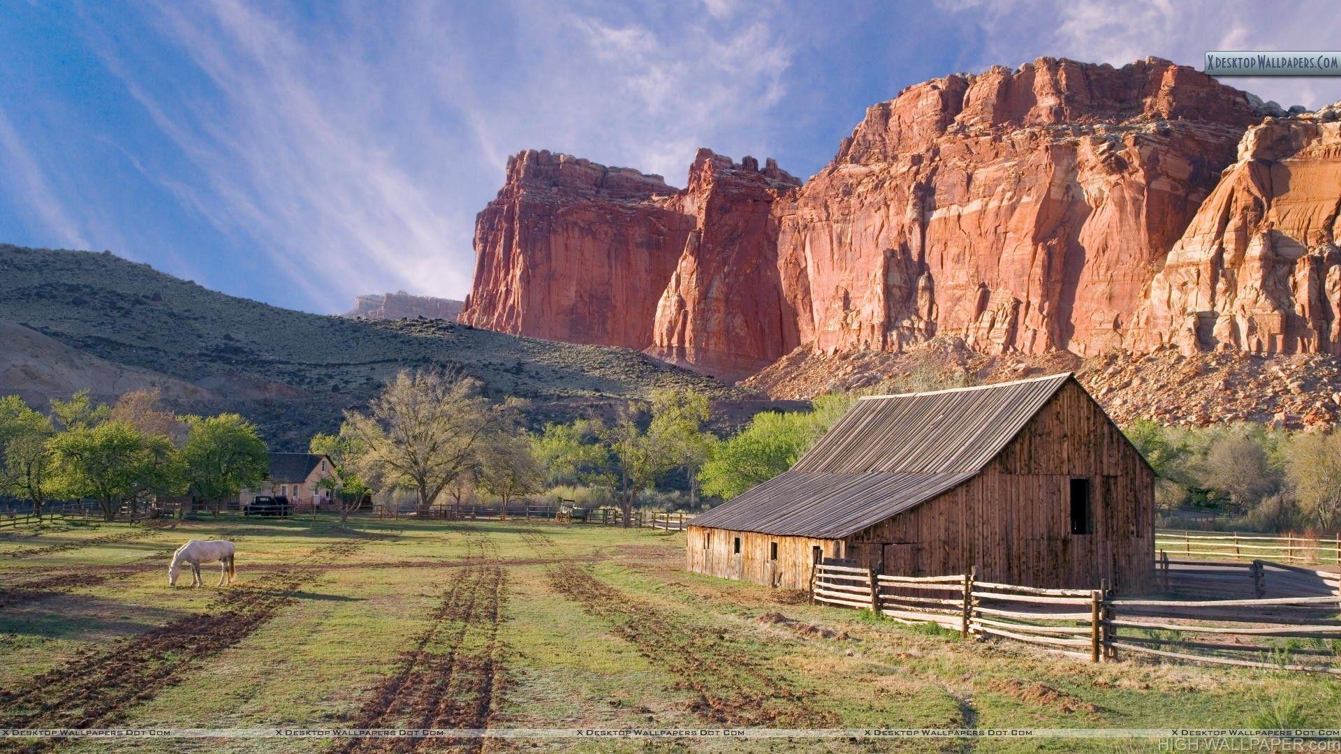 Historic Fruita Capitol Reef National Park Utah HD Wallpapers