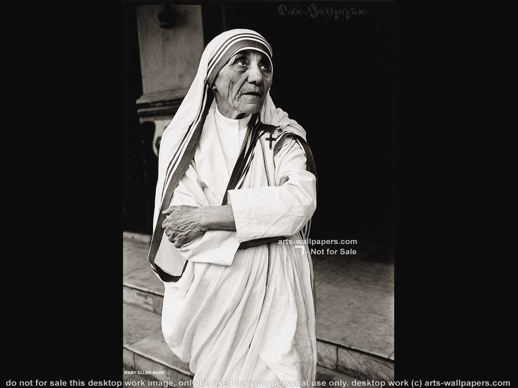 Mother Teresa Wallpaper, Art Print, Poster, Desktop Backgrounds