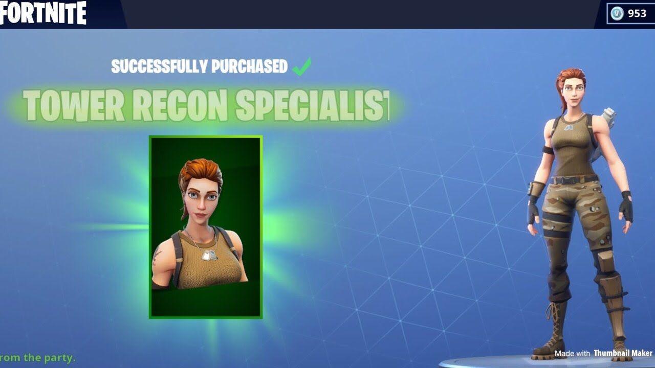 Recon Specialist Fortnite Skin