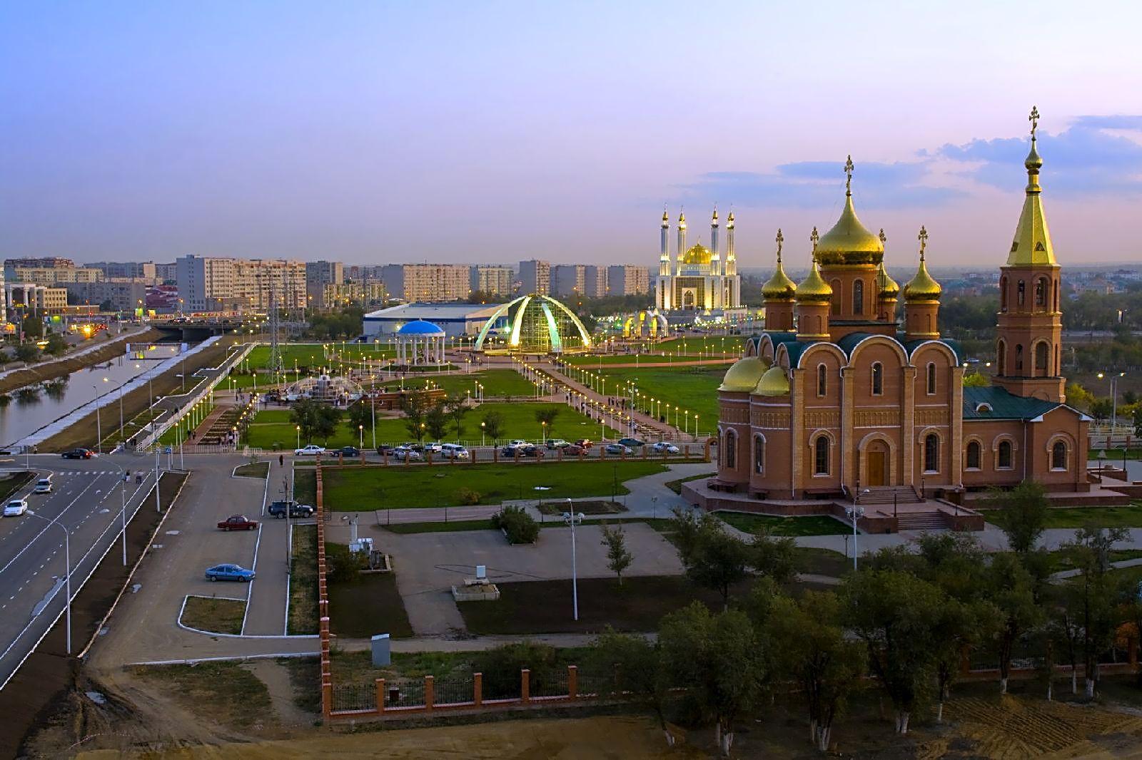 Image Kazakhstan Temples Cities