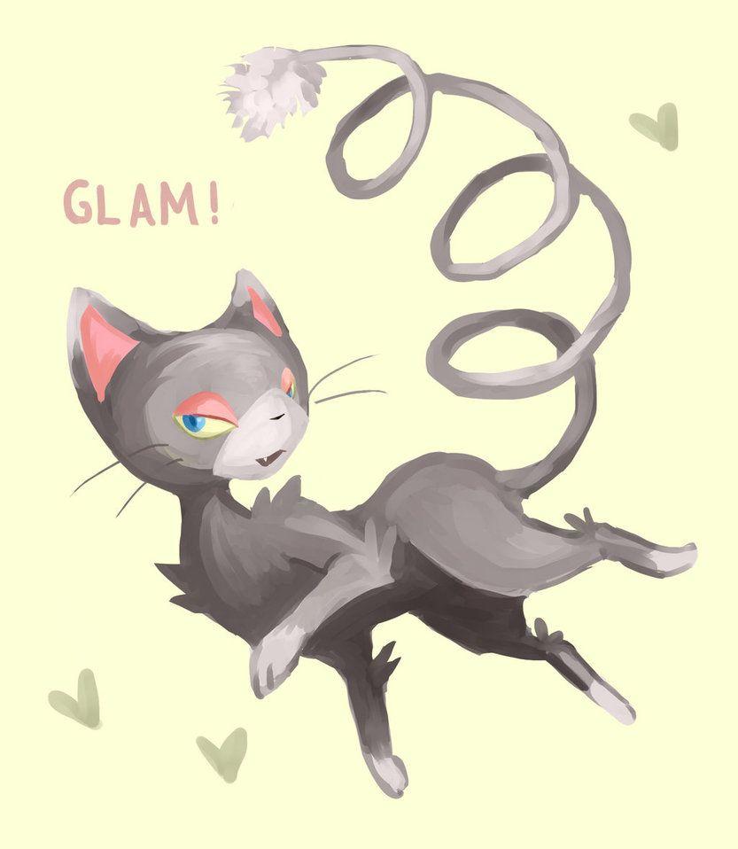 Glameow by Trexia