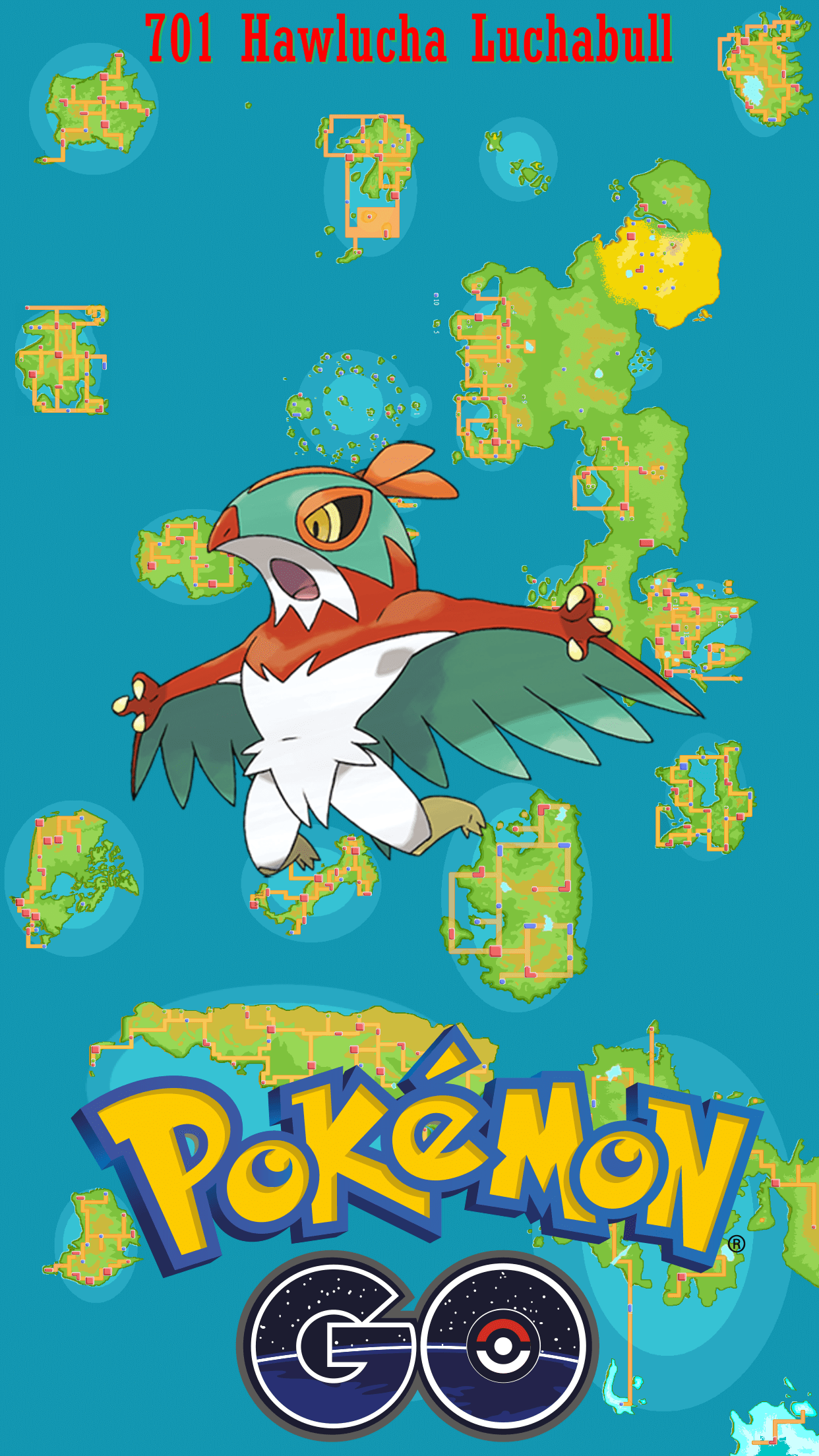 701 Street Map Hawlucha Luchabull