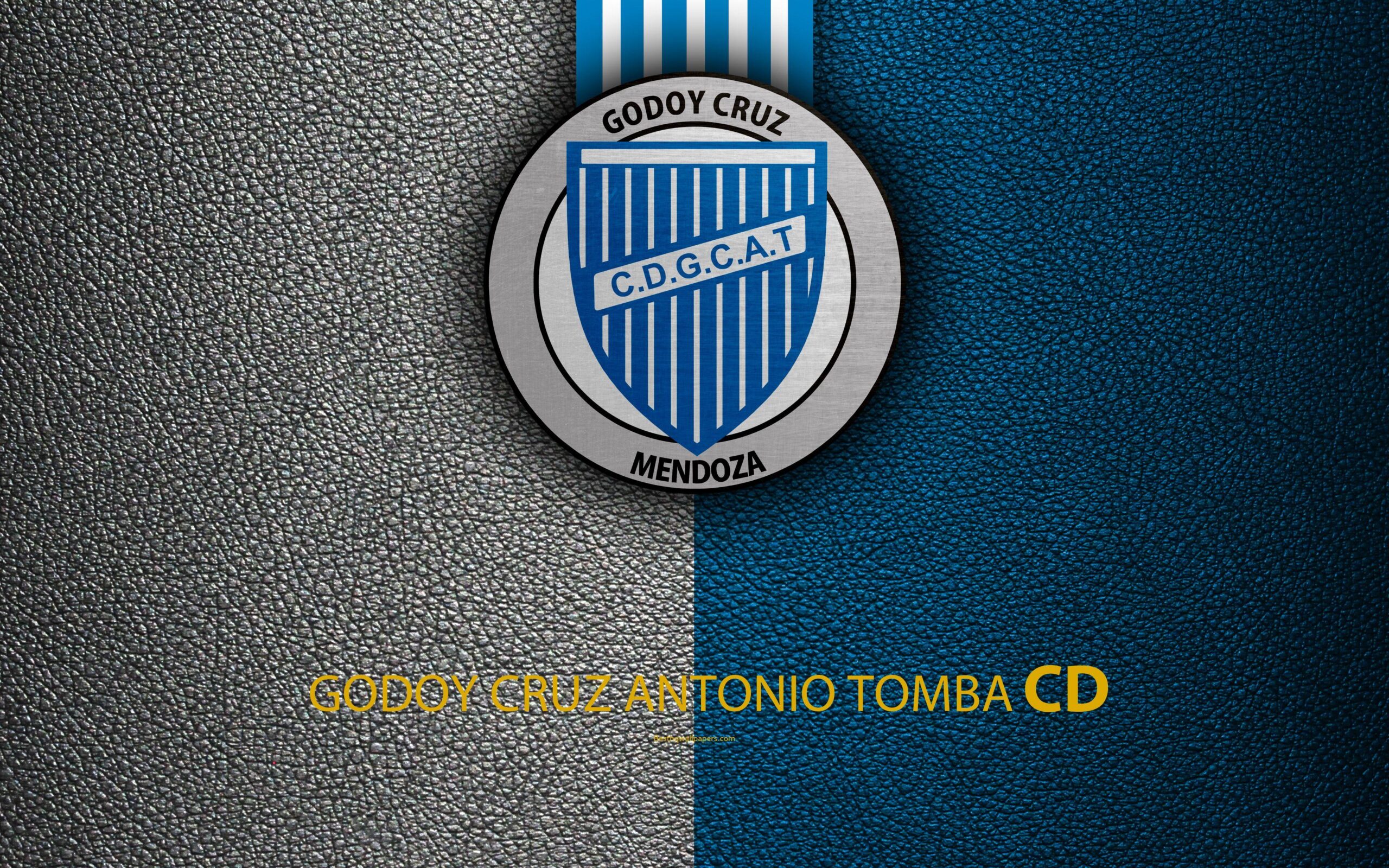 Download wallpapers Godoy Cruz Antonio Tomba, 4k, logo, Argentina