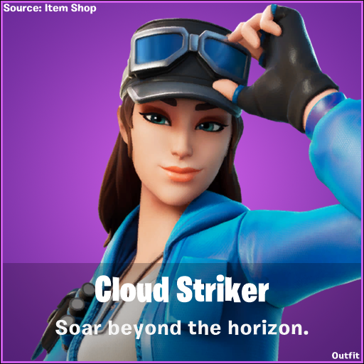 Cloud Striker Fortnite wallpapers