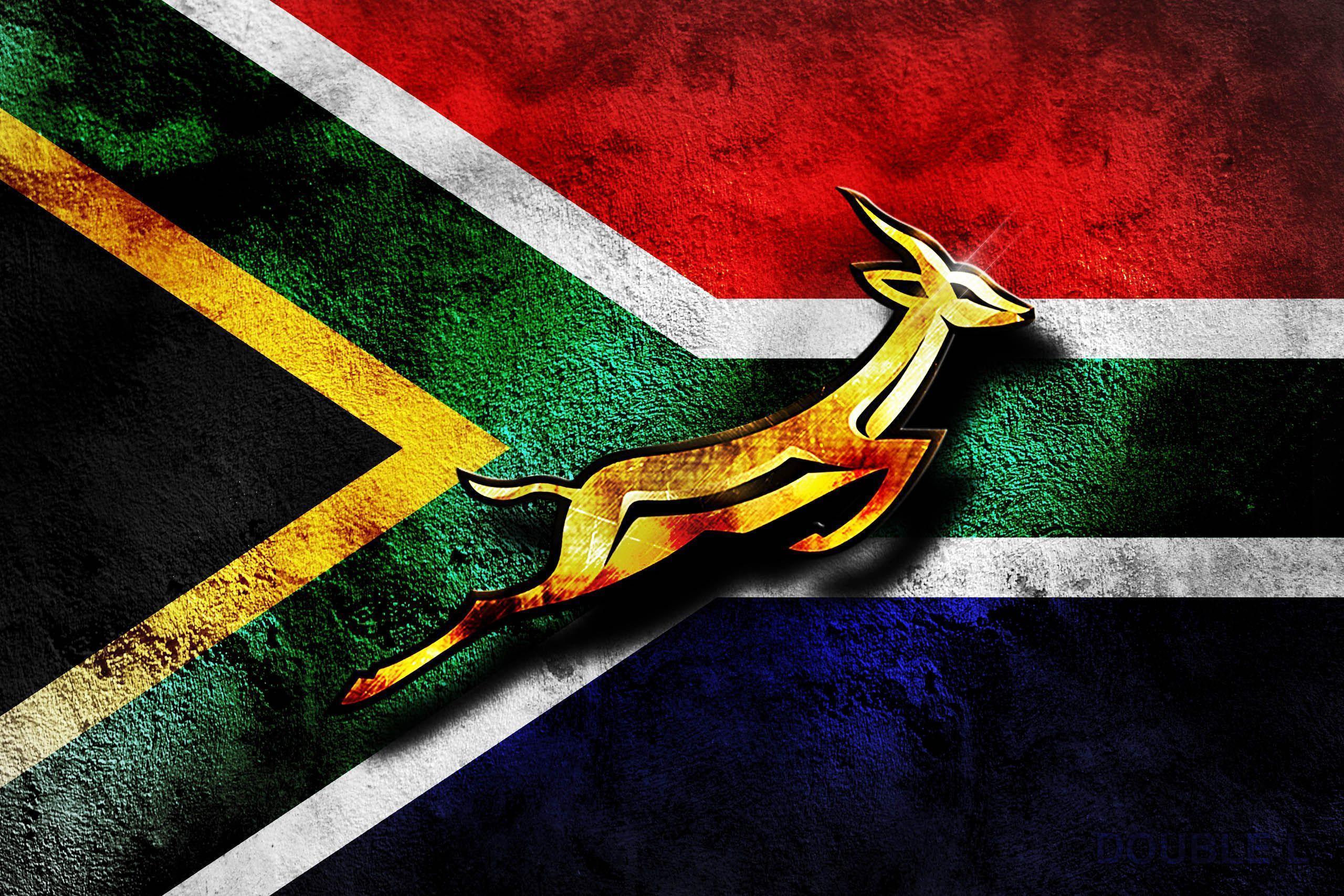 South african Rugby flag : Desktop and mobile wallpapers : Wallippo