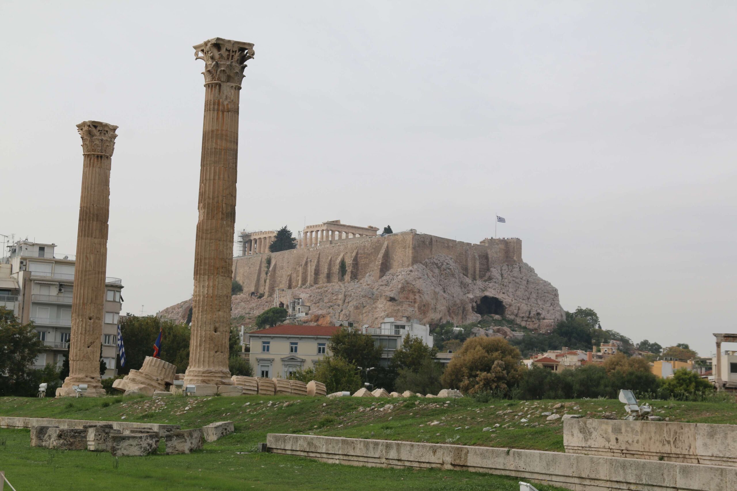 acropolis, athens, parthenon 4k wallpapers and backgrounds