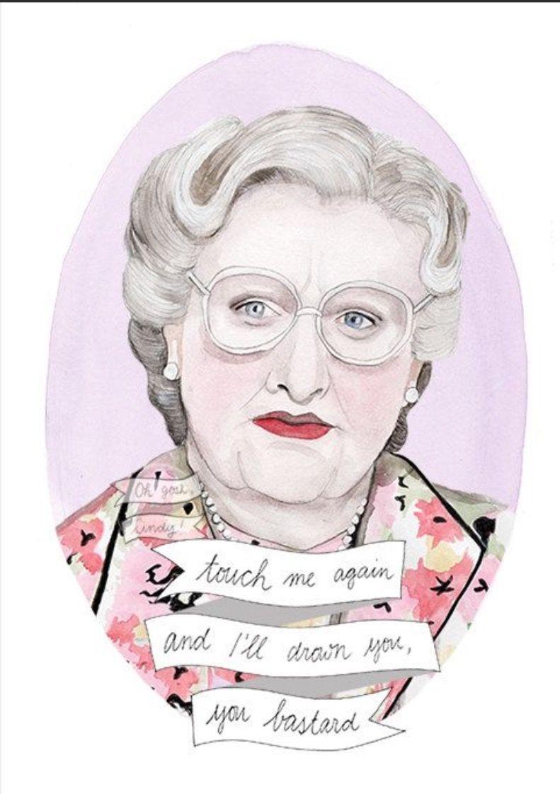 Kye Fereday on Mrs Doubtfire