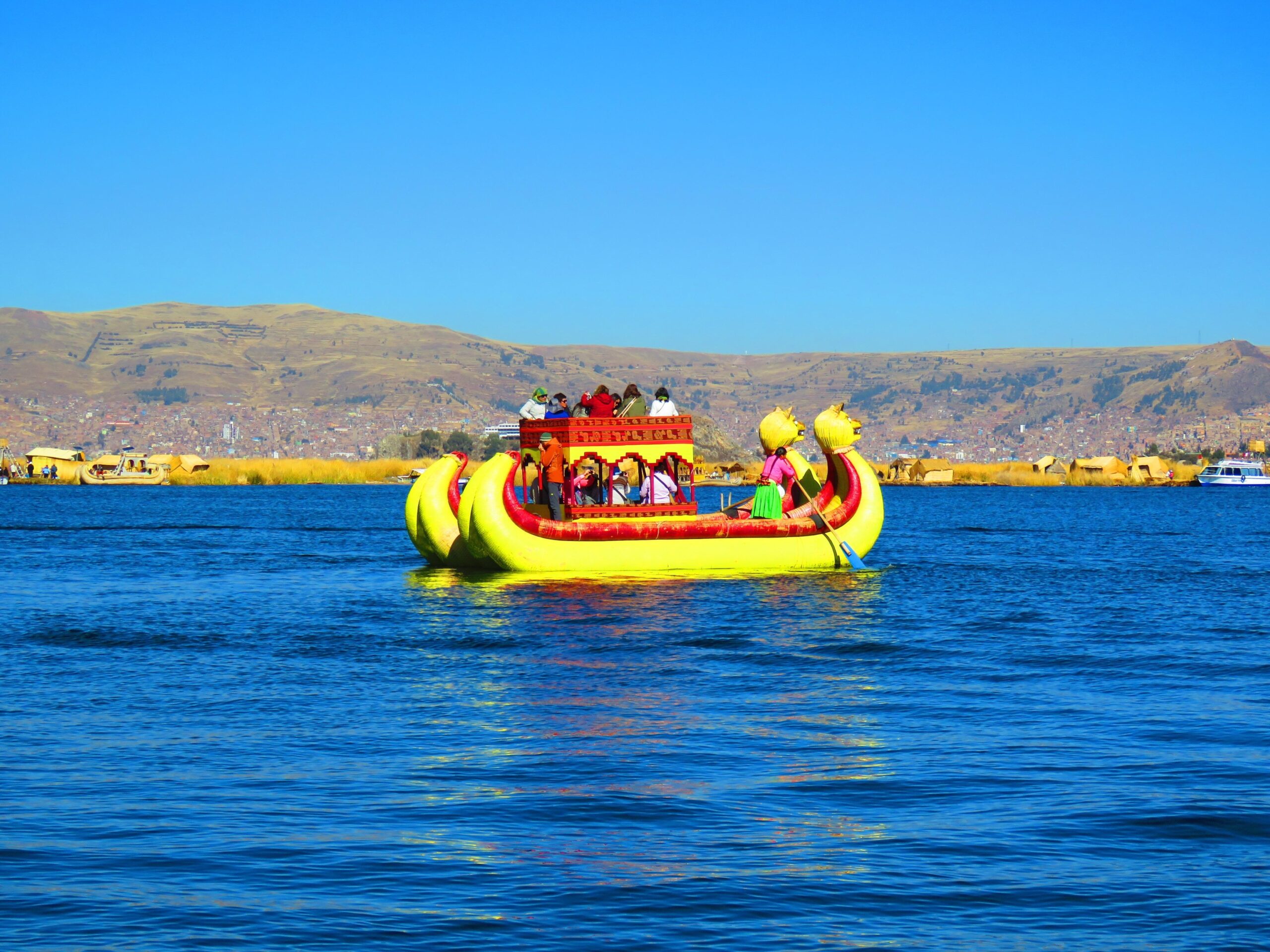 6 royalty free lake titicaca image