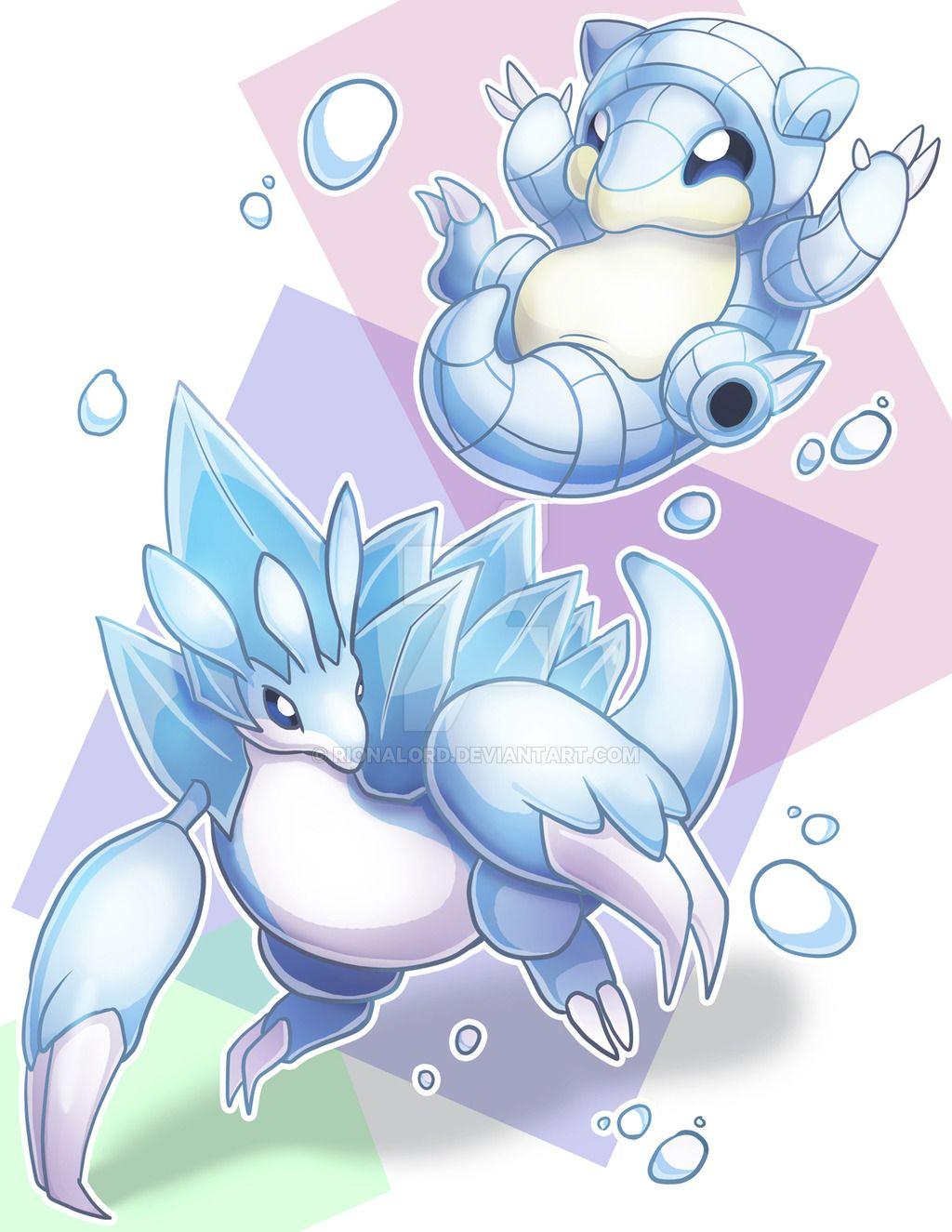 Aloha sandslash and sandshrew! by RionaLord