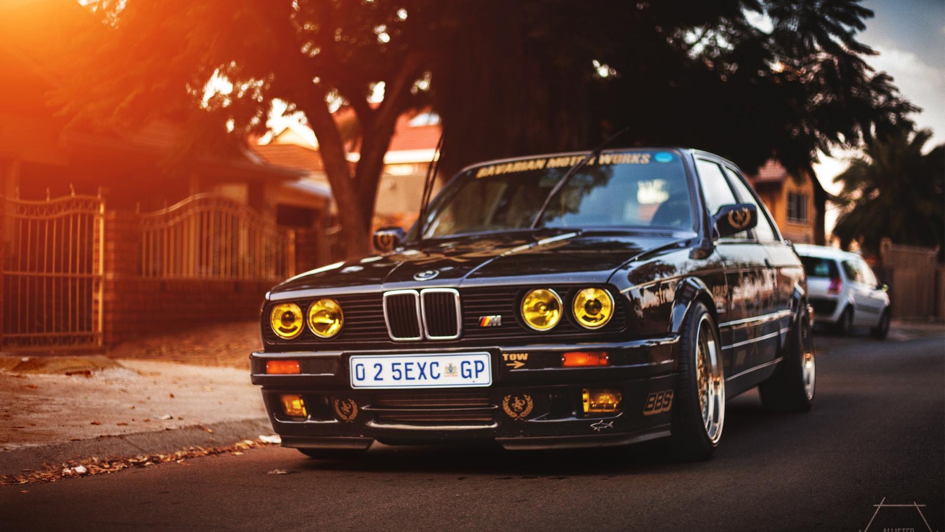 Bbs bmw e30 m3 black wallpapers