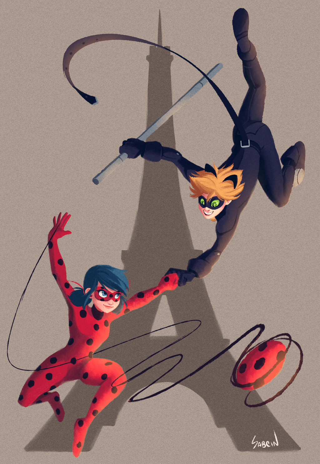 Miraculous: Tales of Ladybug and Cat Noir by sabcin