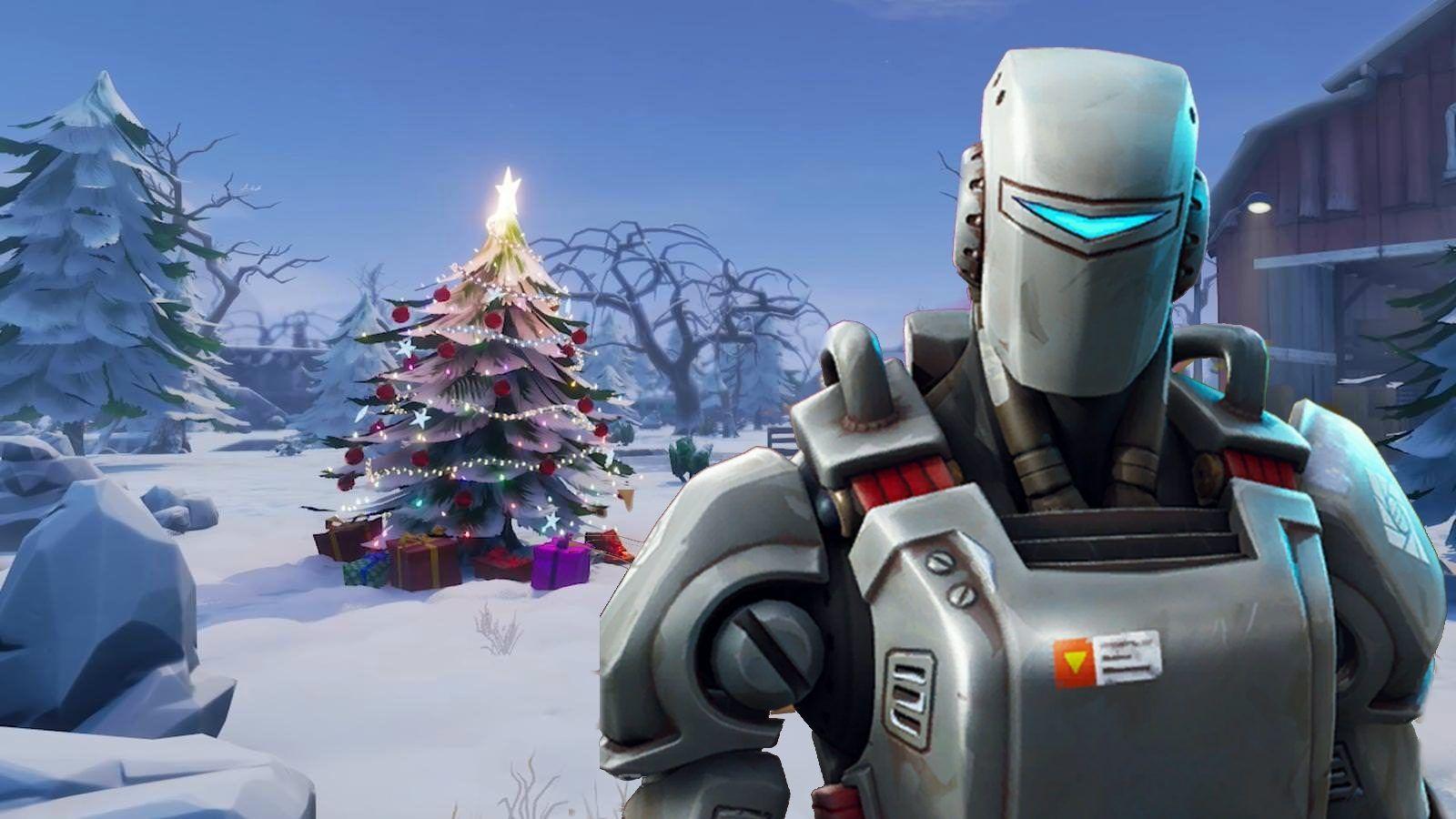 Fortnite’s A.I.M skin could be hinting at a Winter Theme coming