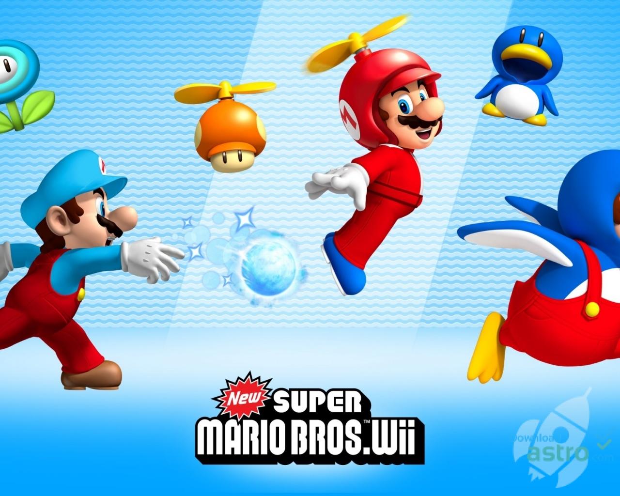 New Super Mario Bros. Wii Wallpapers