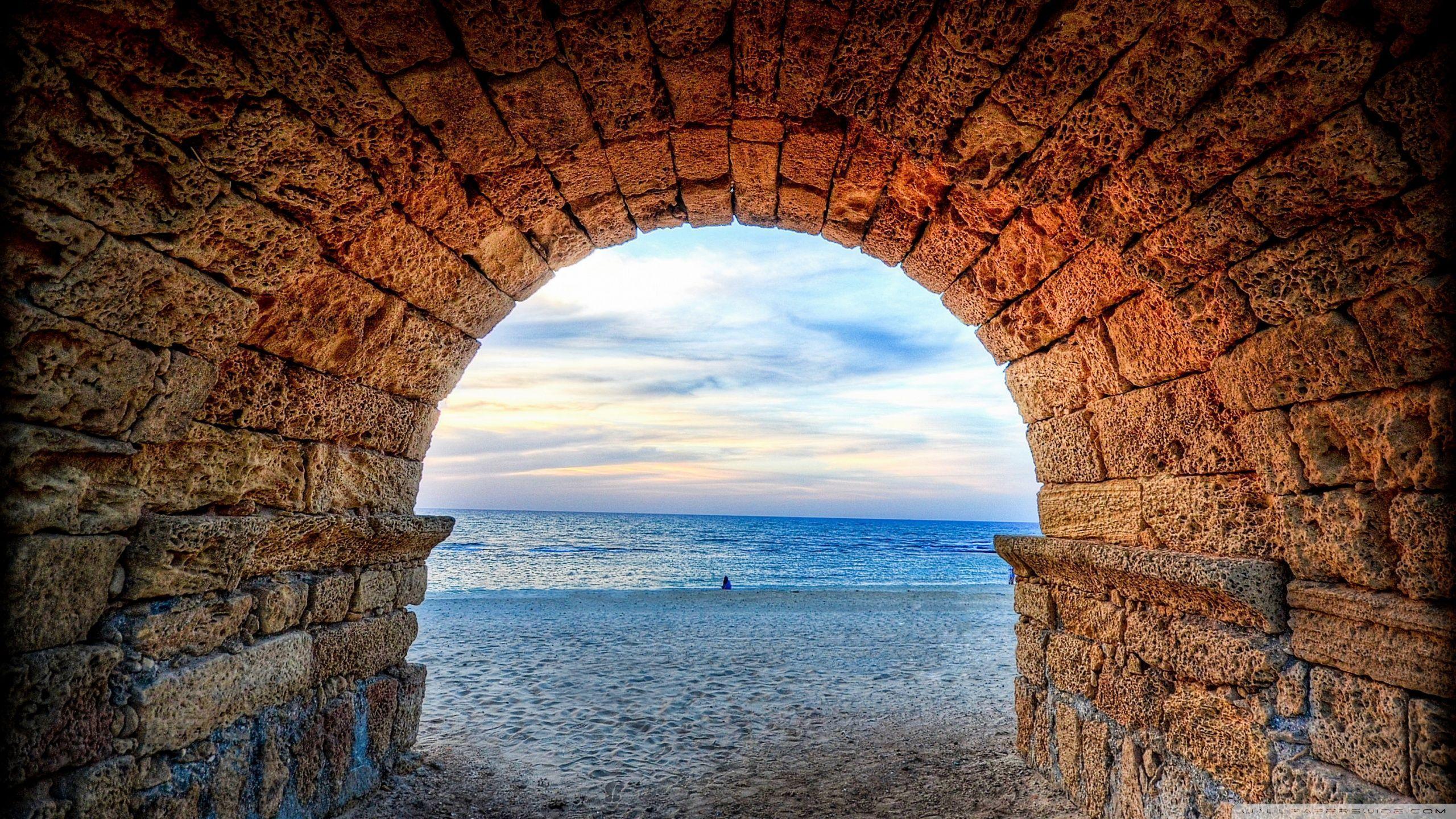 Caesarea, Israel HD desktop wallpapers : Widescreen : High