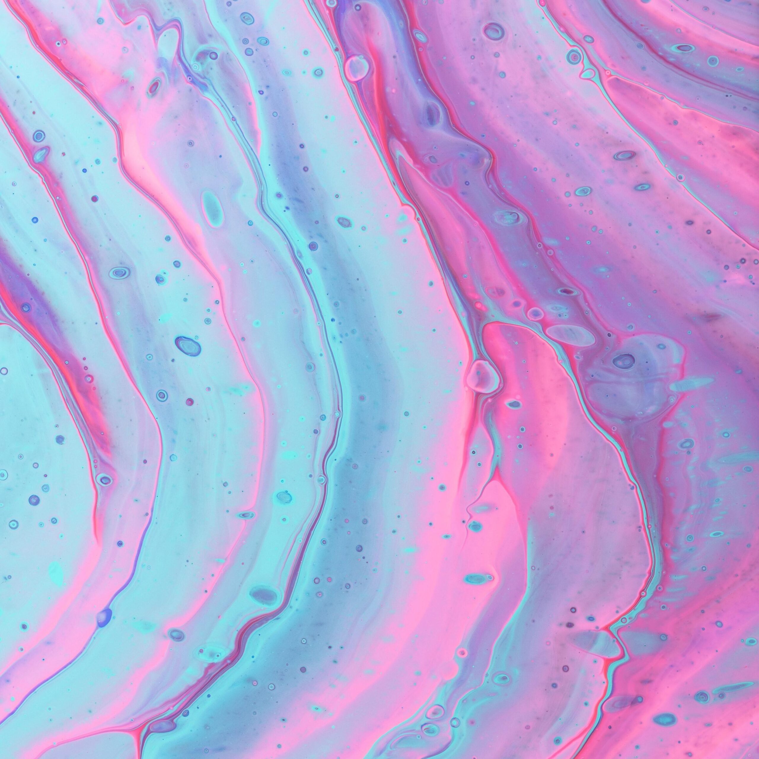 Download wallpapers paint, stains, pink, blue ipad air