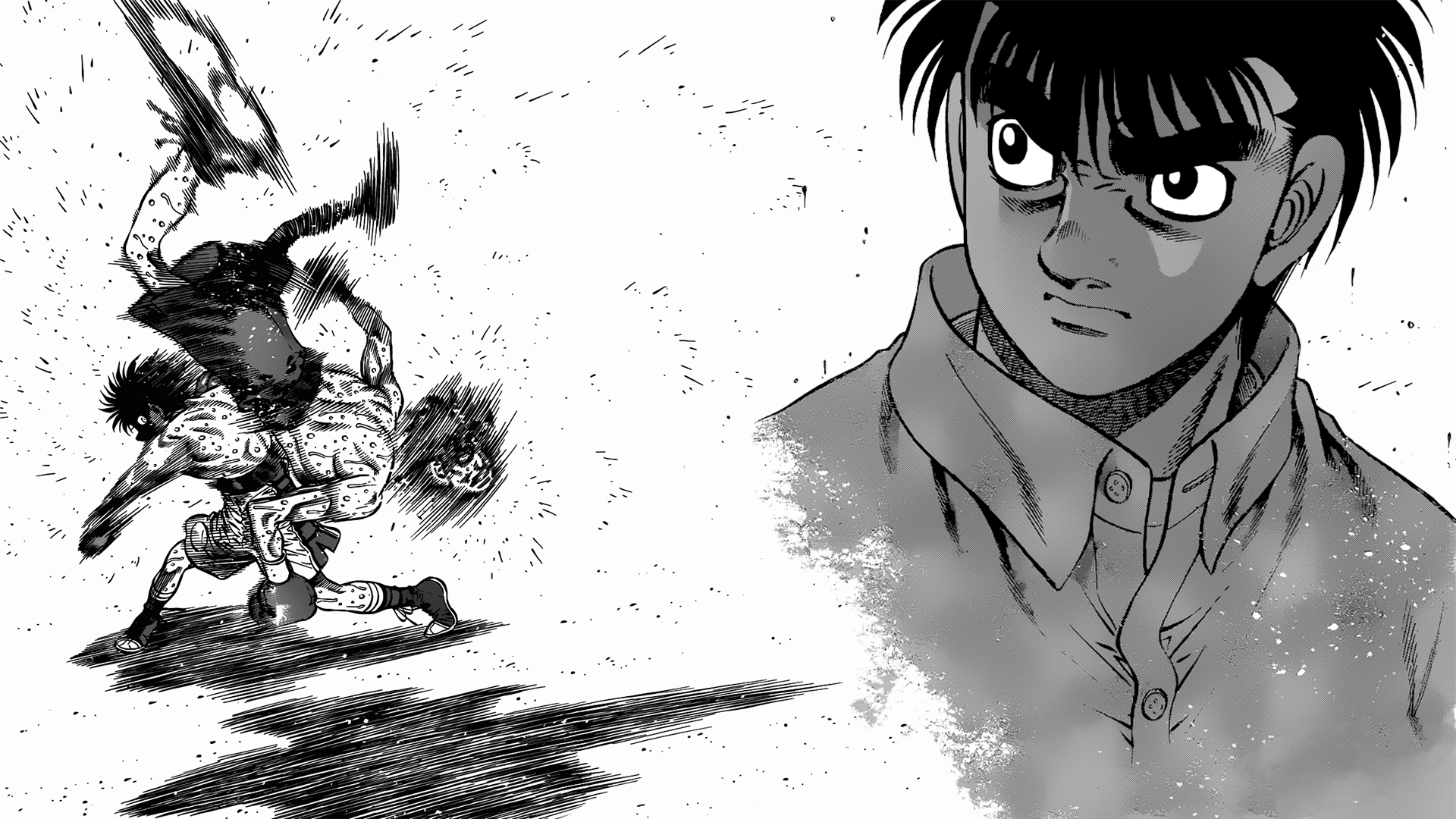 More 1080p Manga Wallpapers : hajimenoippo