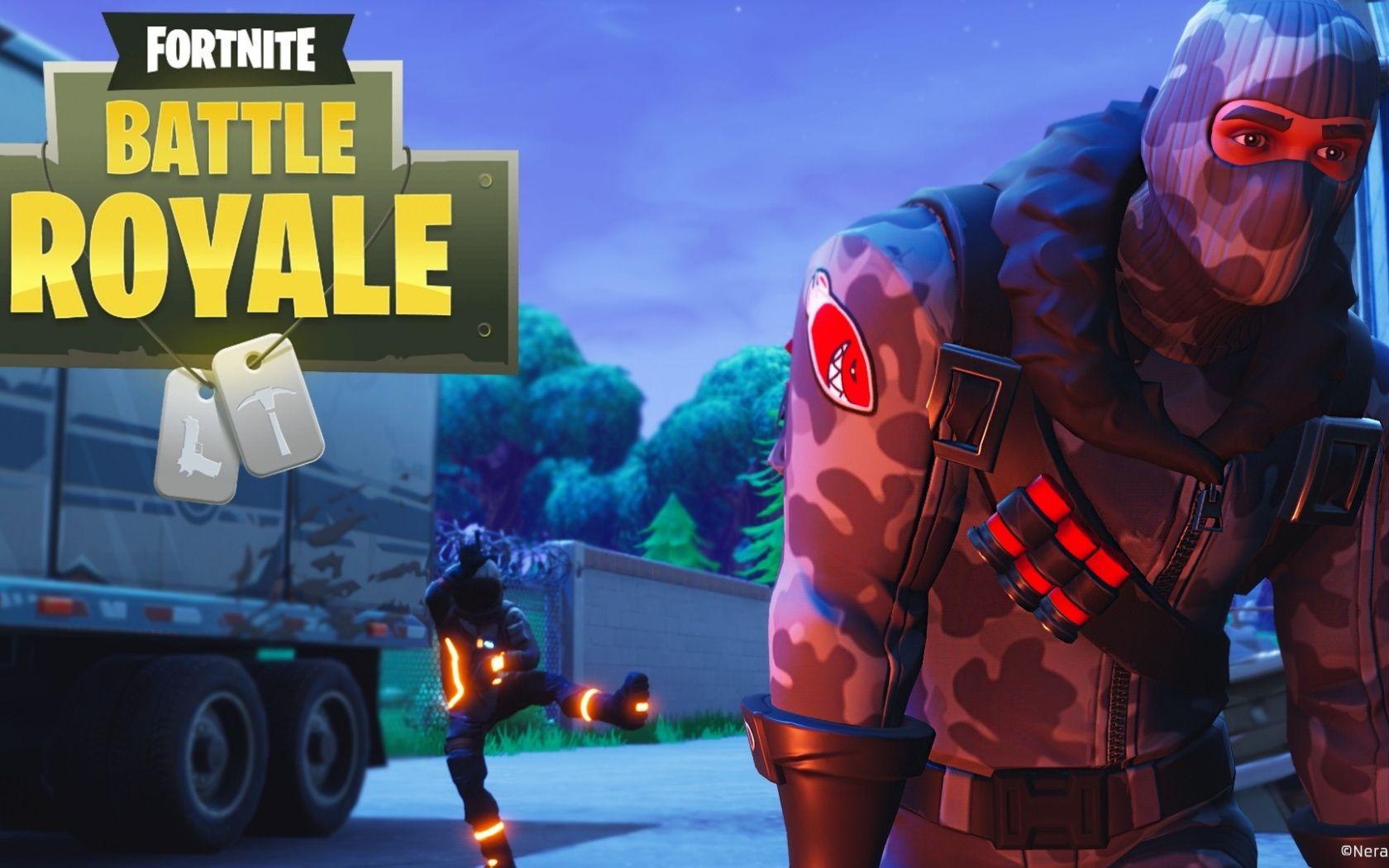 Fortnite Battle Royale Logo Wallpapers