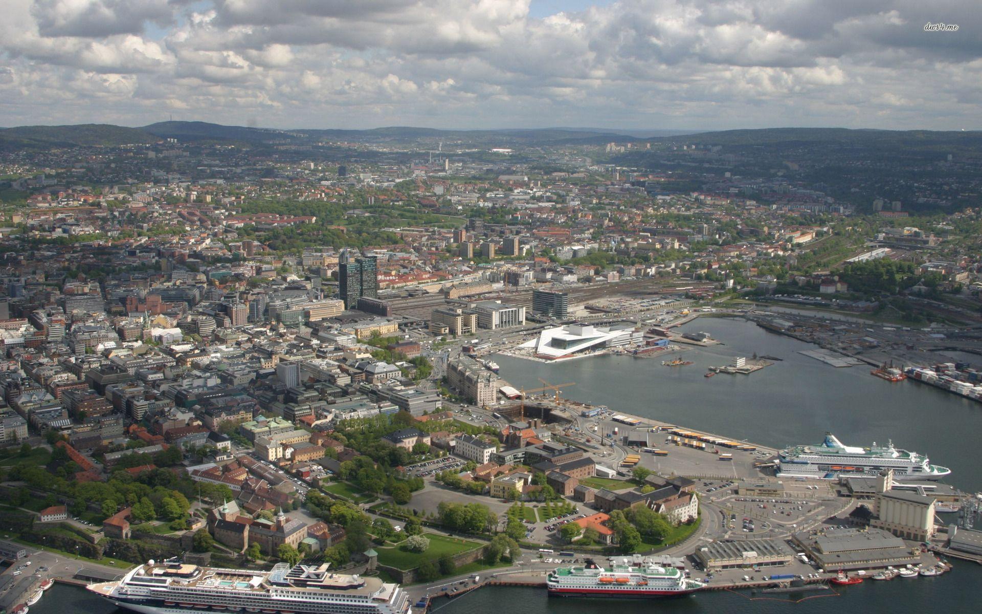 oslo from above wallpapers