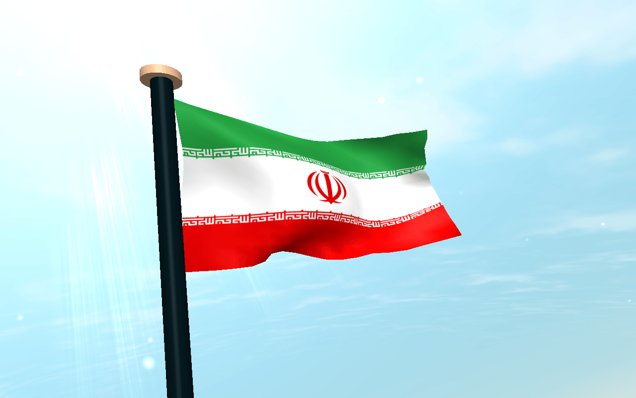 Iran Flag 3D Free Wallpapers