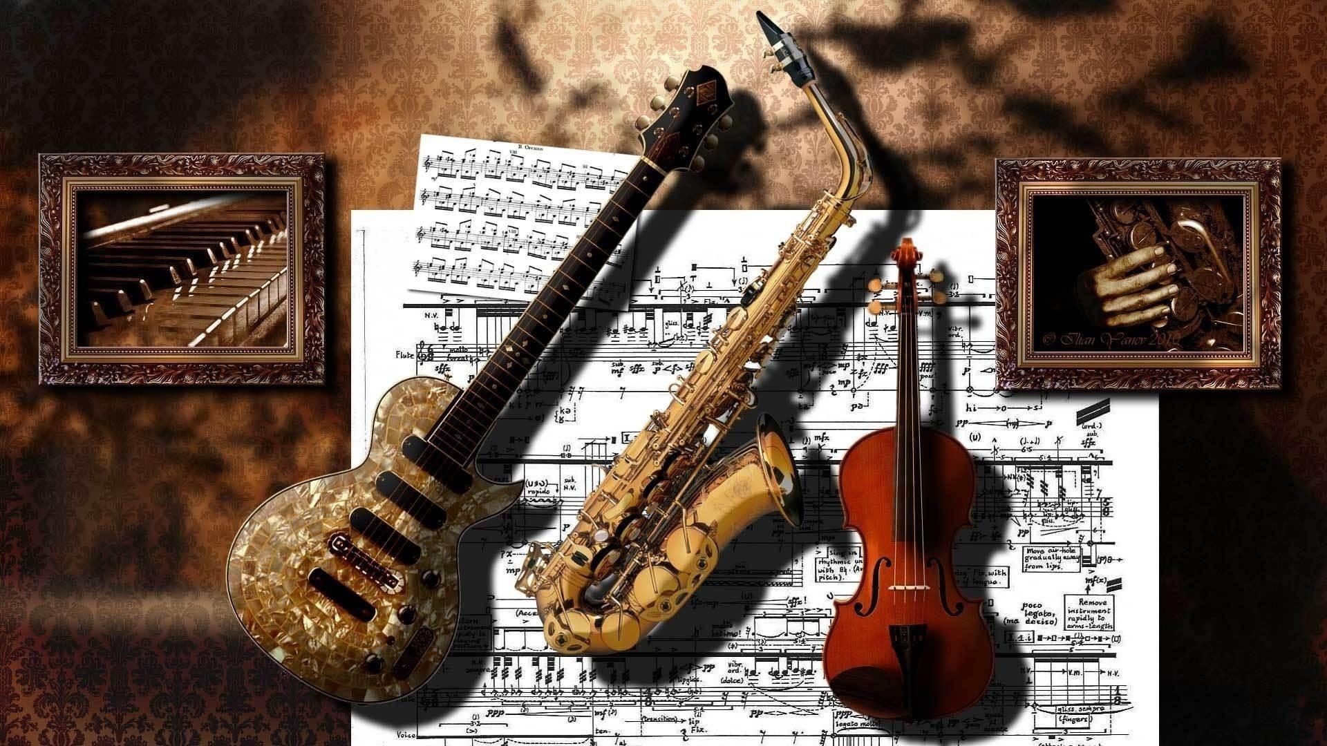 65+ Music Instruments Wallpapers