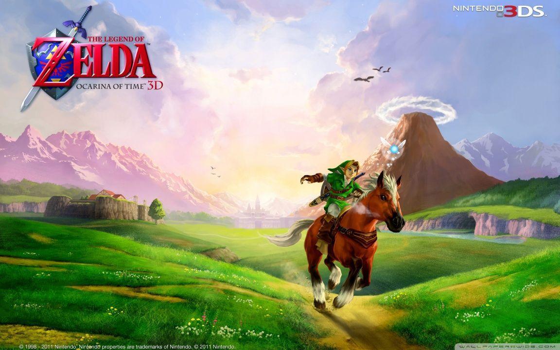 The Legend Of Zelda: Ocarina Of Time 3d HD desktop wallpapers