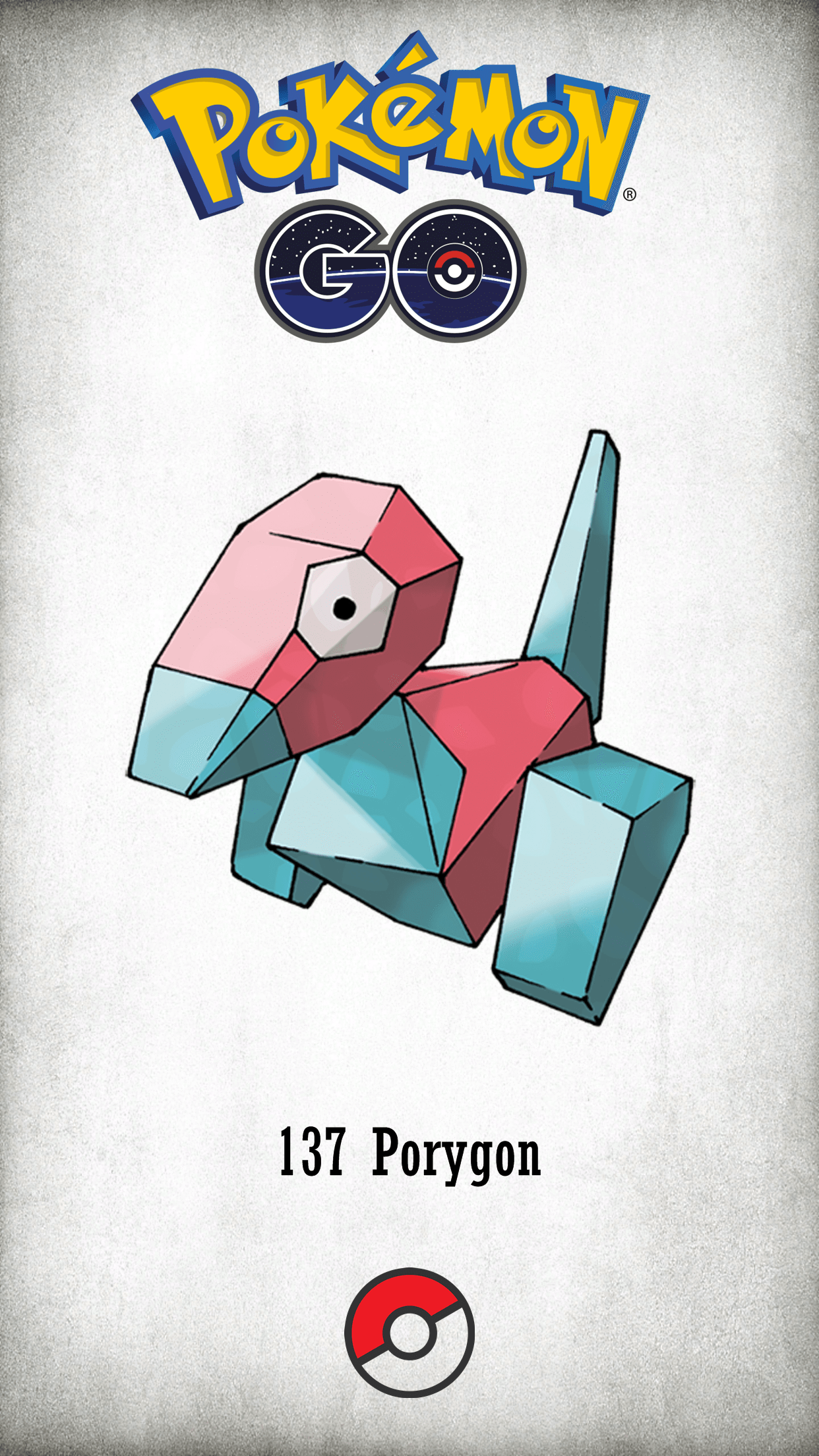 137 Character Porygon