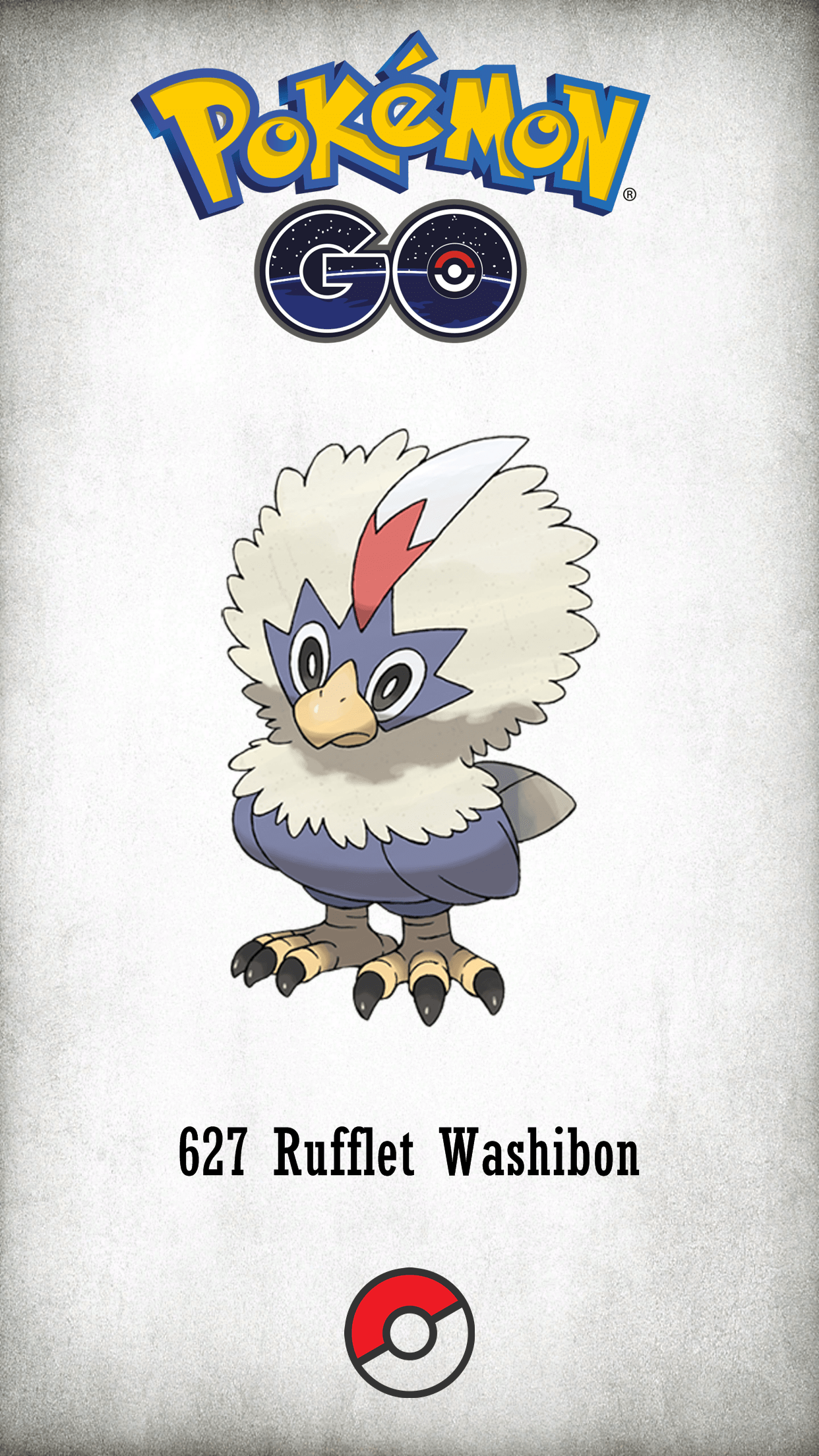 627 Character Rufflet Washibon