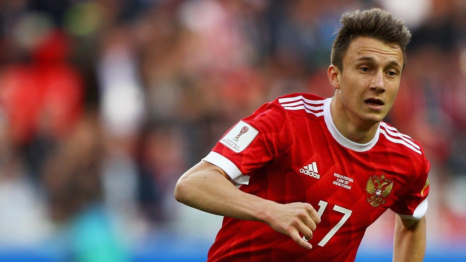 Team news: Russia start Alan Dzagoev and Aleksandr Golovin in World