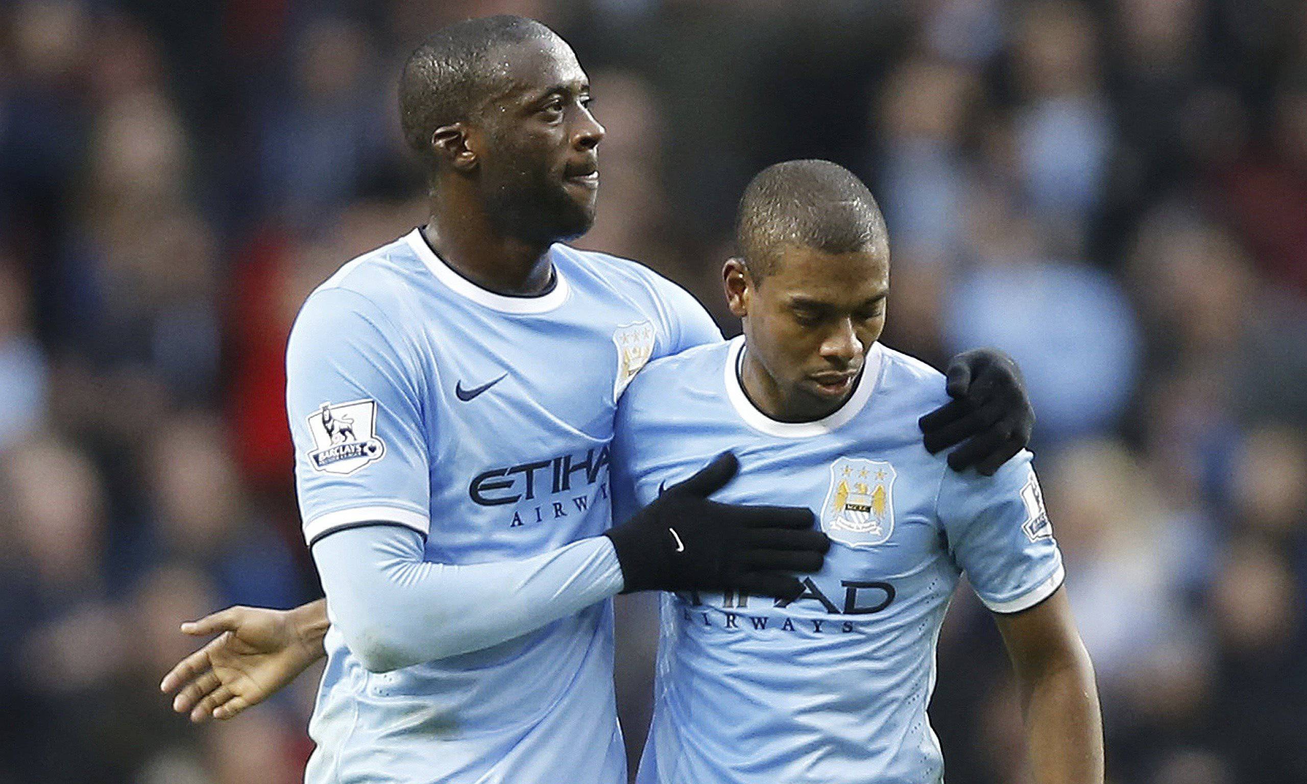 Fernandinho and Yaya Toure Wallpapers