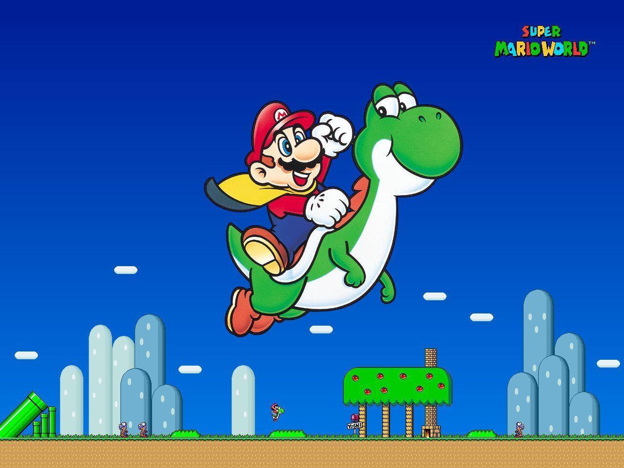 Pix For > Super Mario World Wallpapers