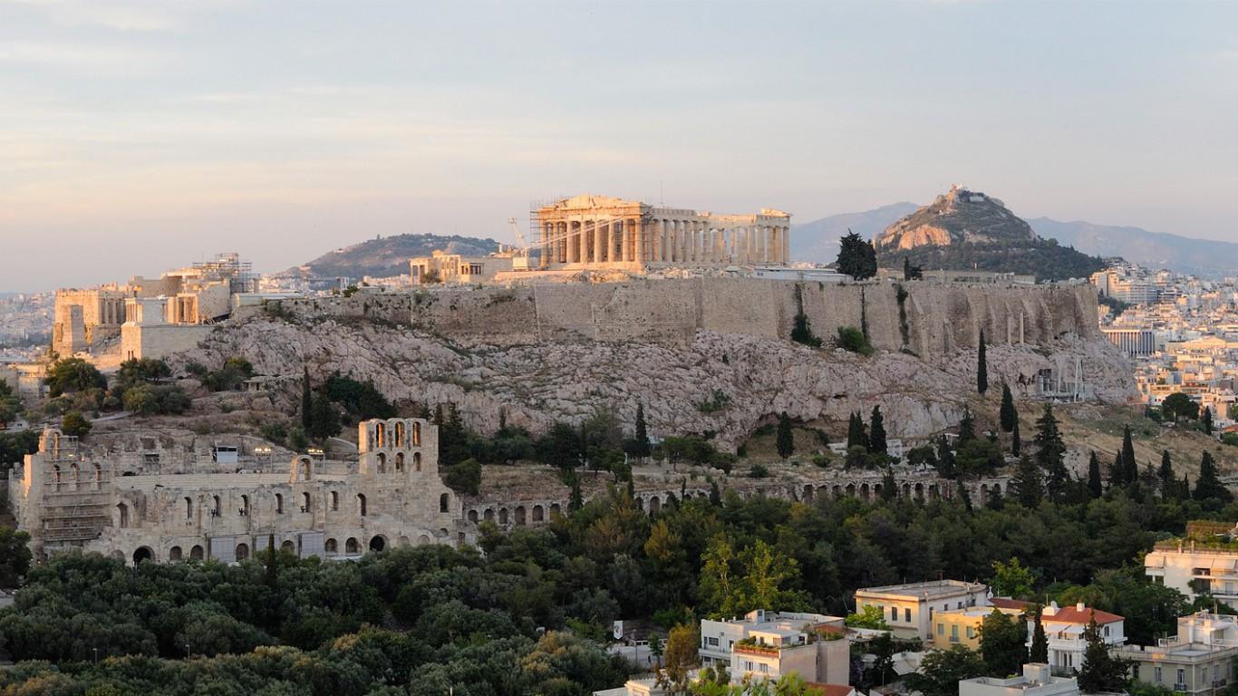 Acropolis, Athens city HD wallpapers