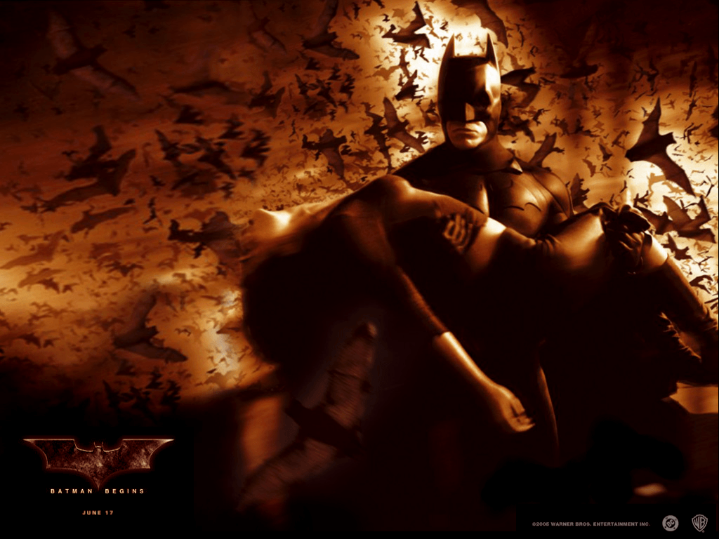 Batman Begins desktop PC and Mac wallpapers