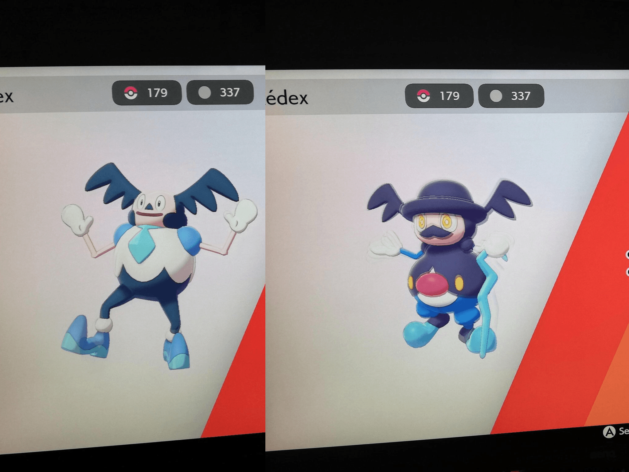 Galarian Mr. Mime and Mr. Rime