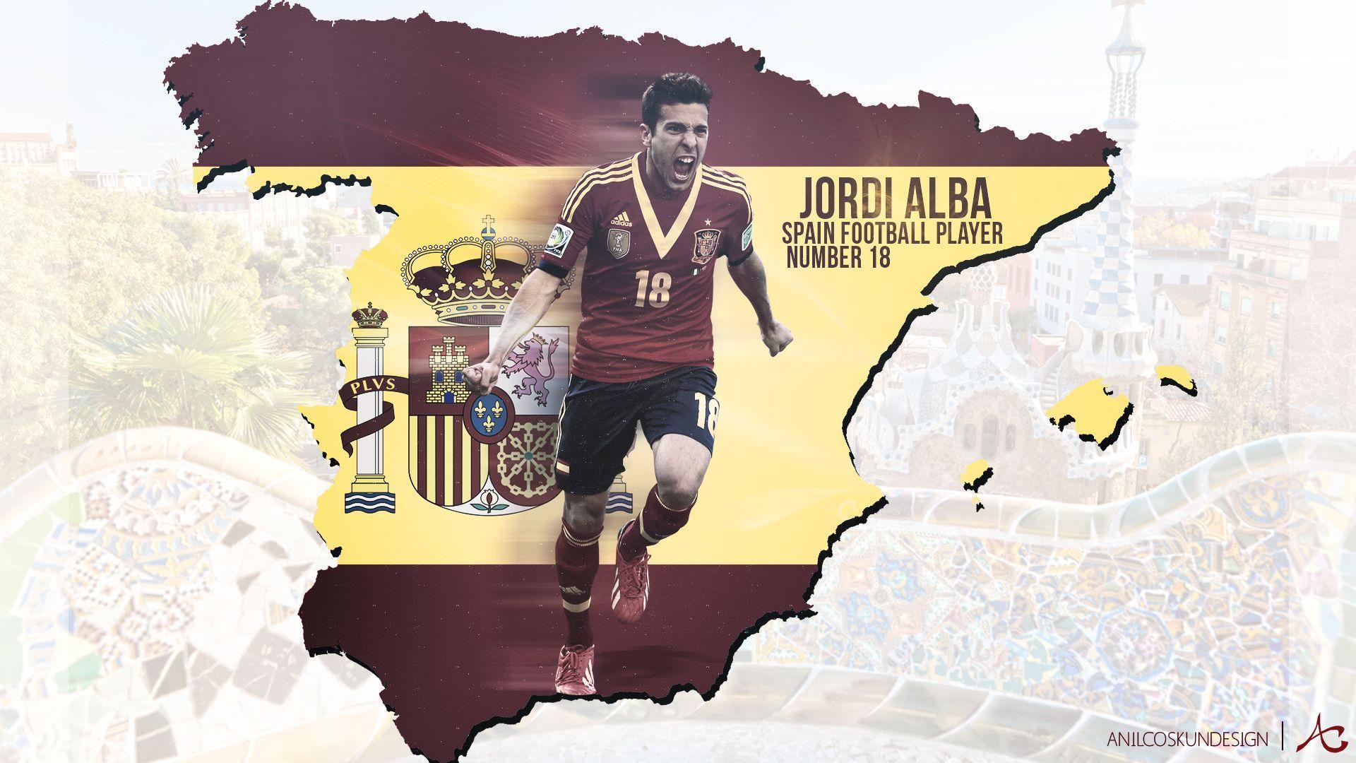 jordi alba spain wallpapers 2014