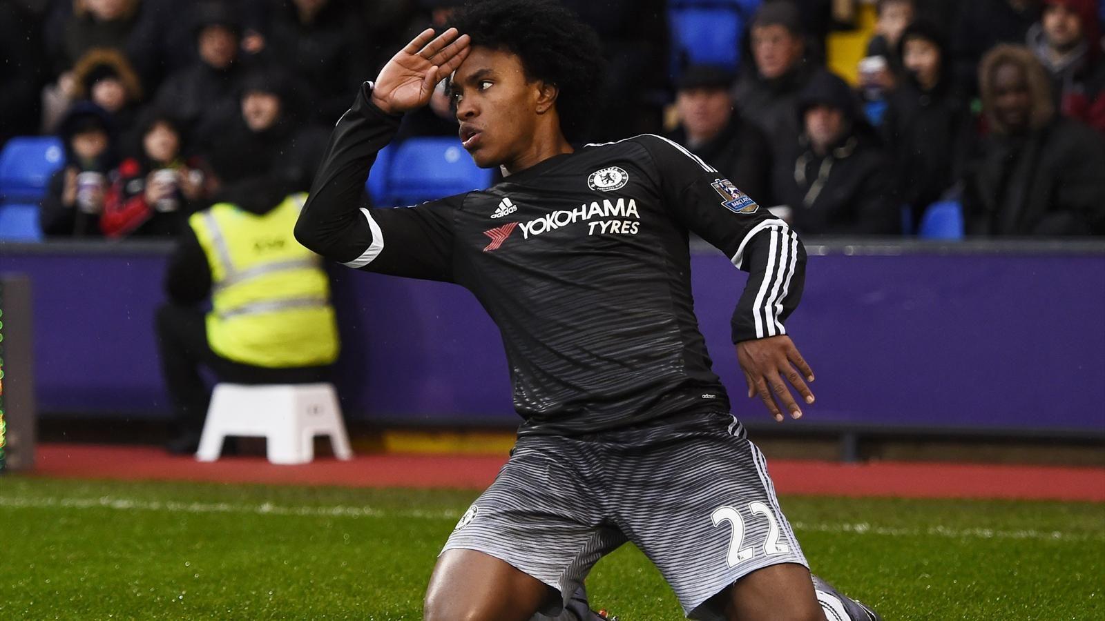 Willian a doubt for Chelsea’s trip to Watford