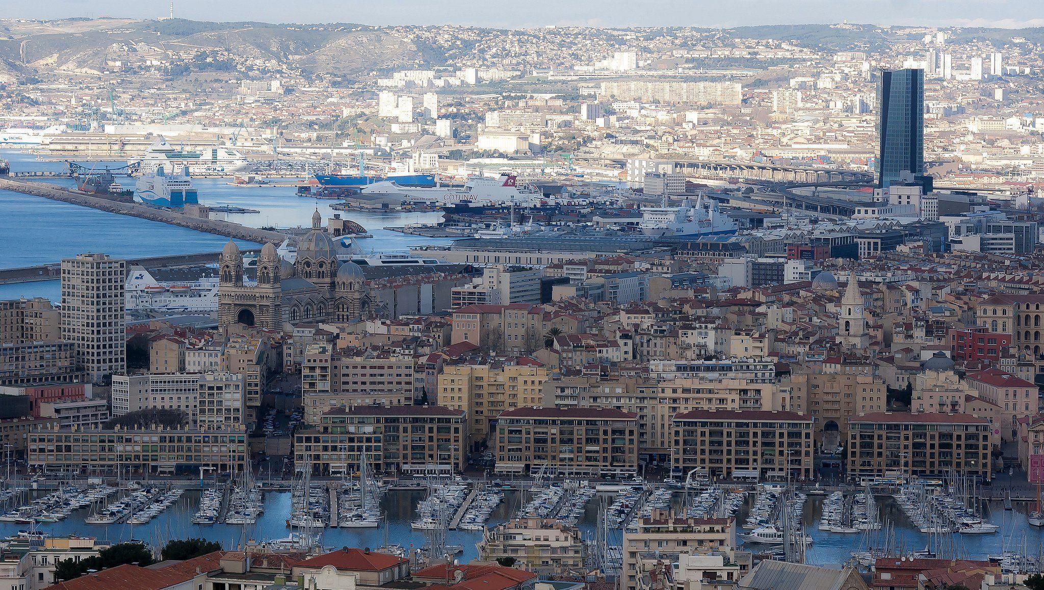 Marseille france provence 13 cities monuments panorama panoramic