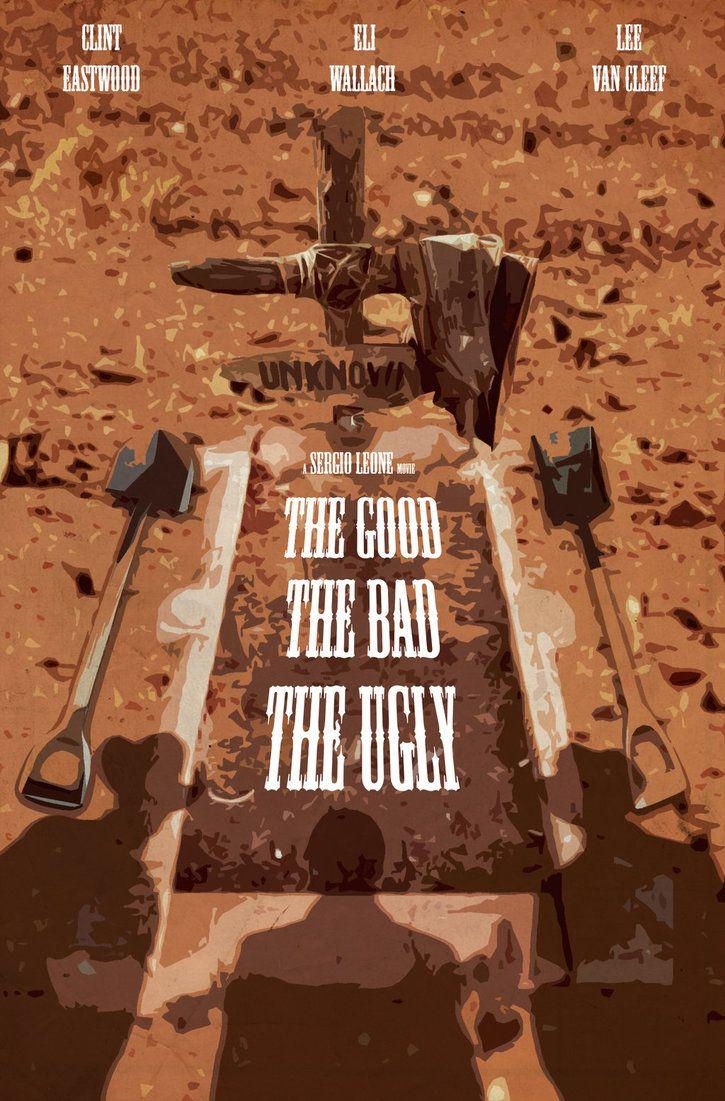 the good the bad the ugly fan poster by hessam