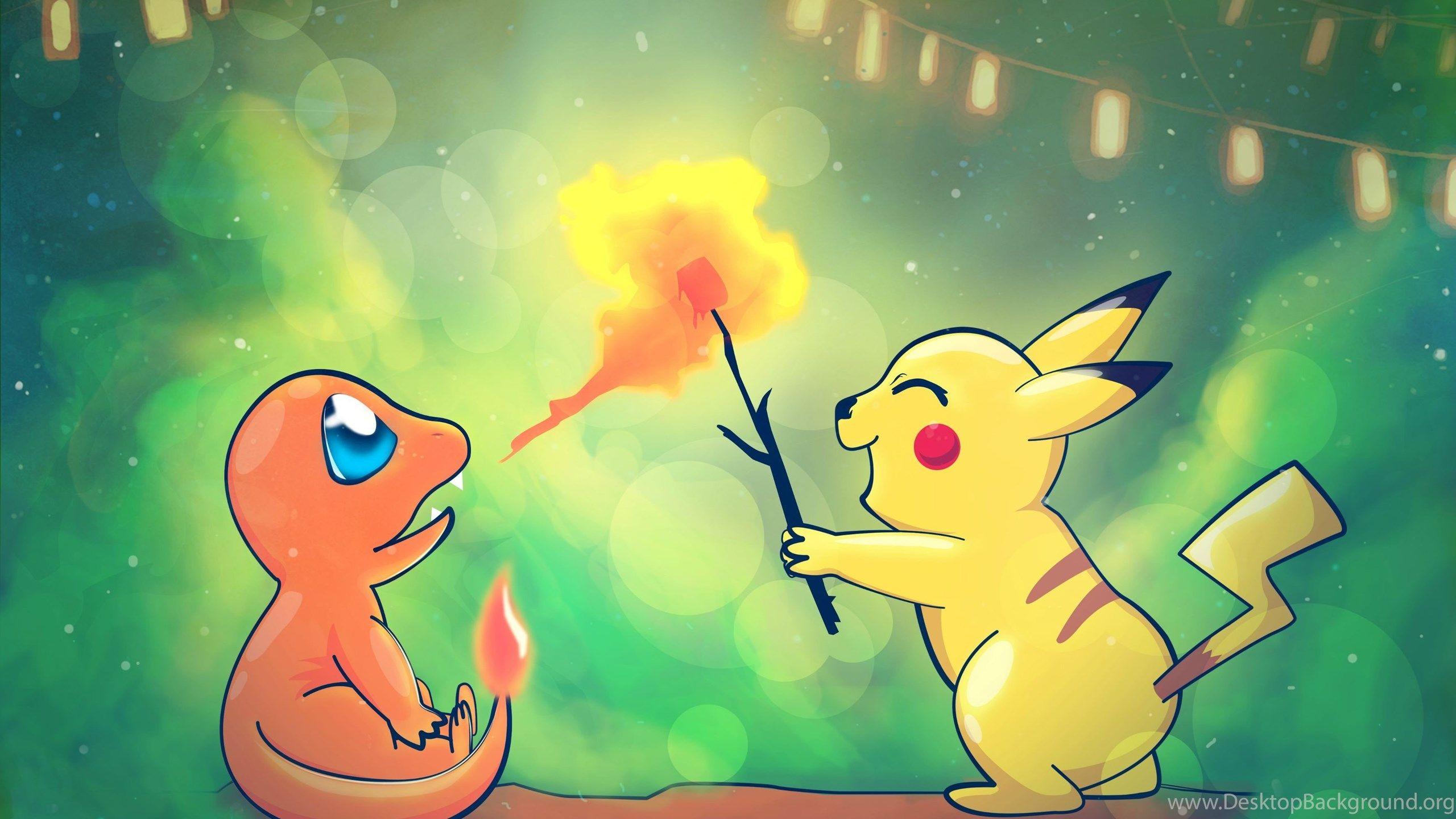 Original Art] Charmander And Pikachu [] : Wallpapers