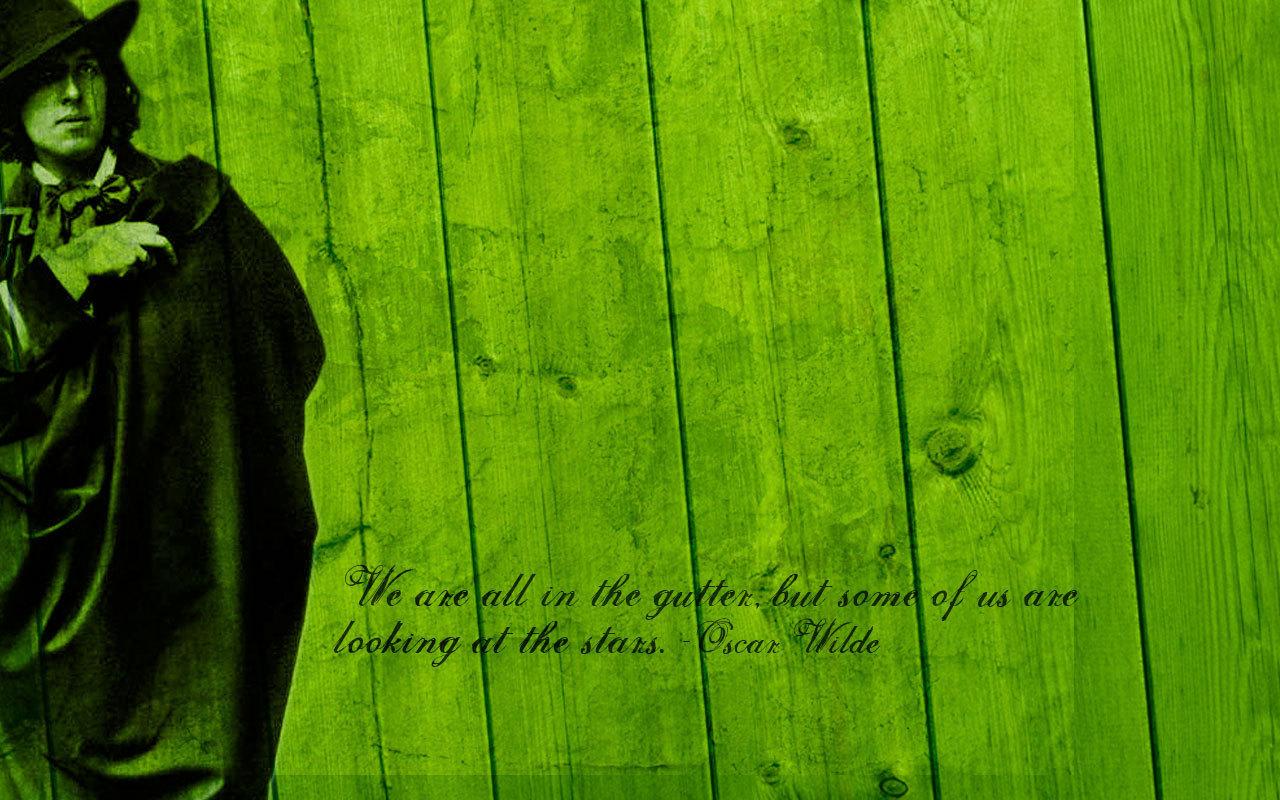 Oscar Wilde image We are all in the gutter HD wallpapers and