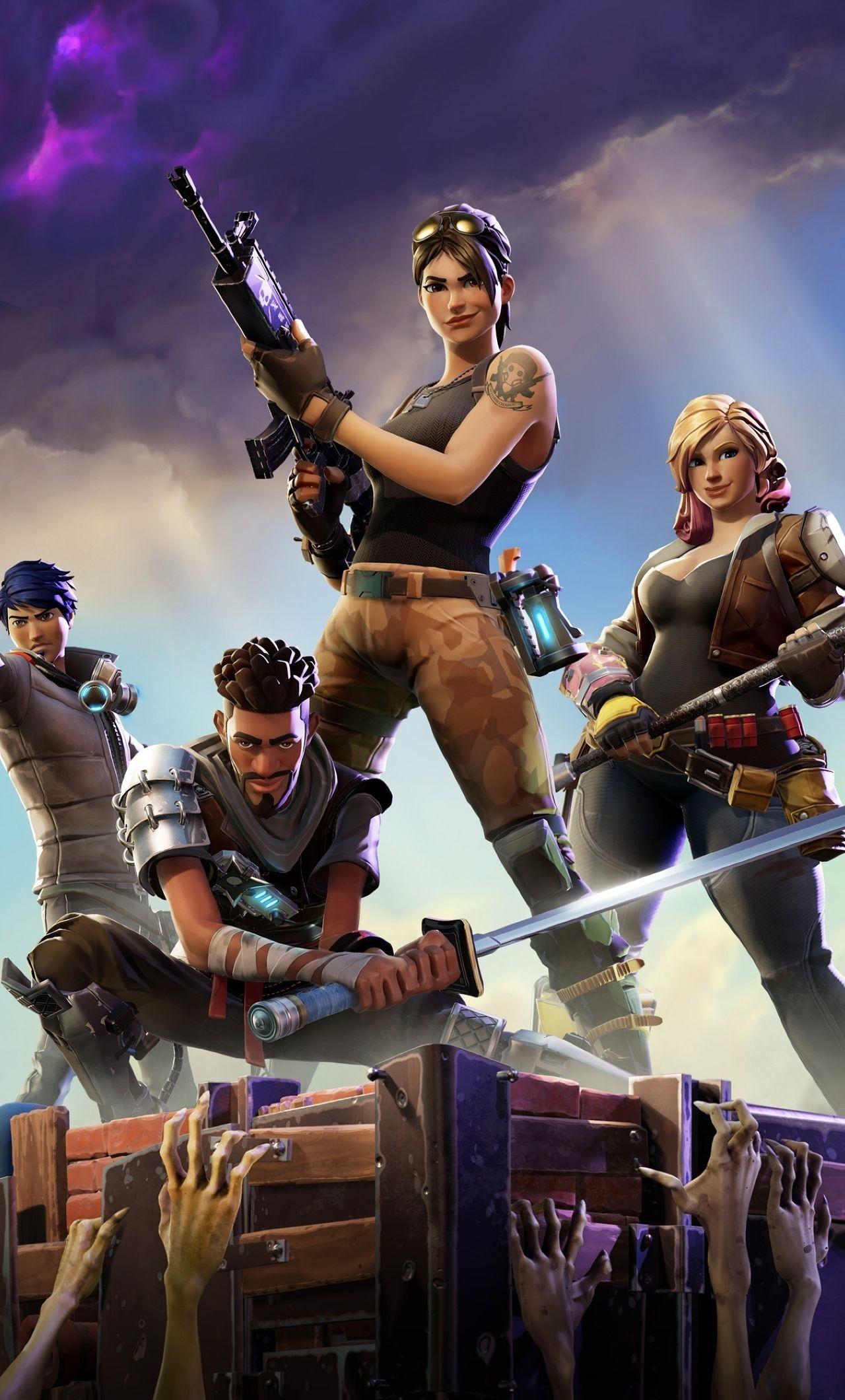 Download Fortnite Game Poster Resolution, Full HD 2K Wallpapers